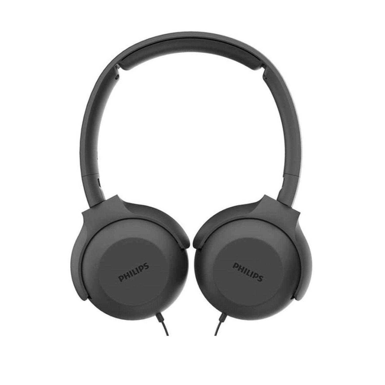 Audífono Philips Alámbrico TAUH201BK Negro-1