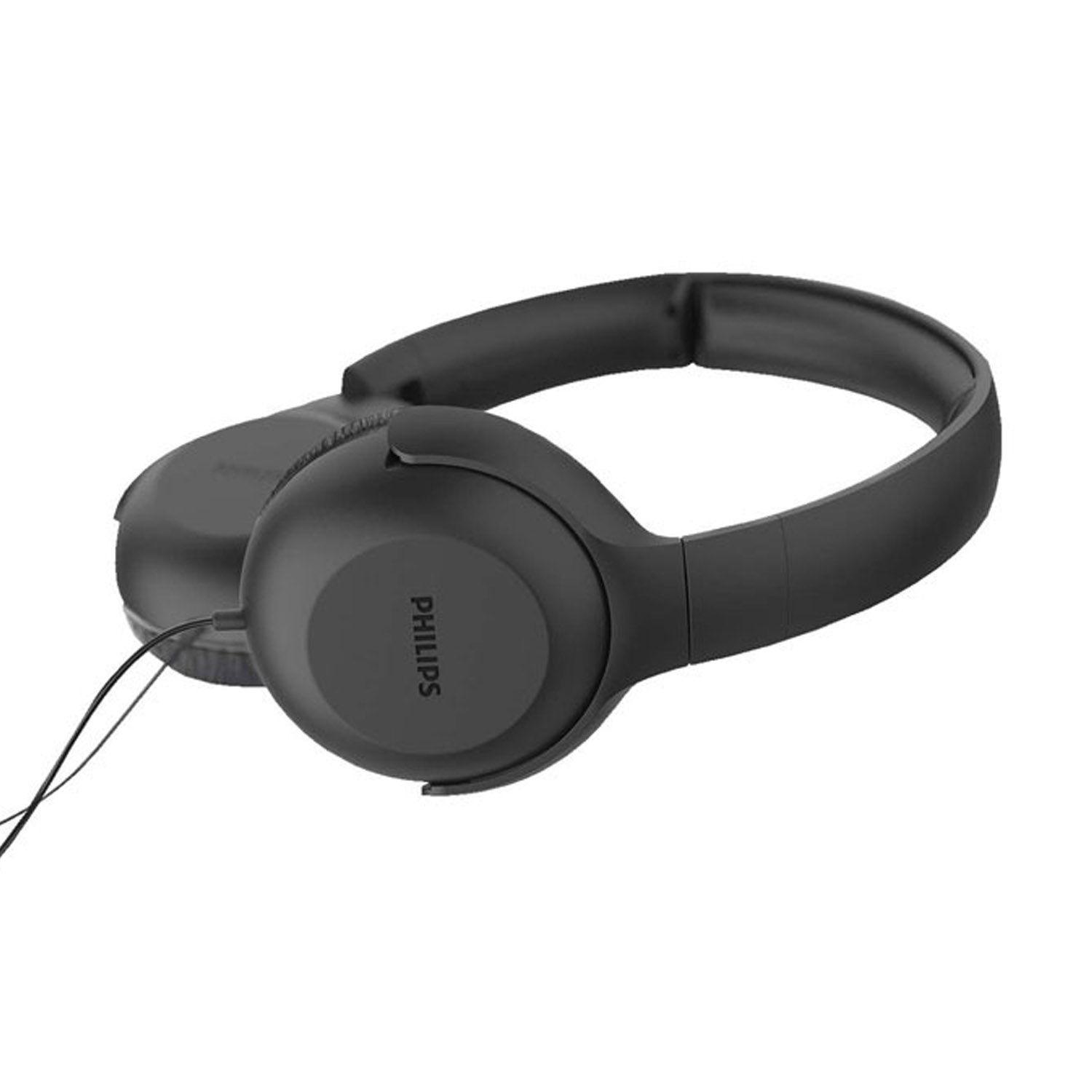 Audífono Philips Alámbrico TAUH201BK Negro-2