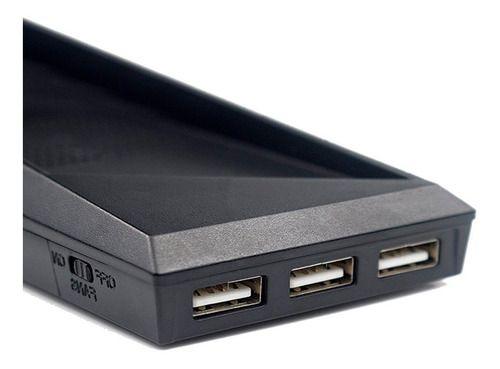 Base Con Cargador Y Ventilador Para Ps4 Fat O Slim 00326-3