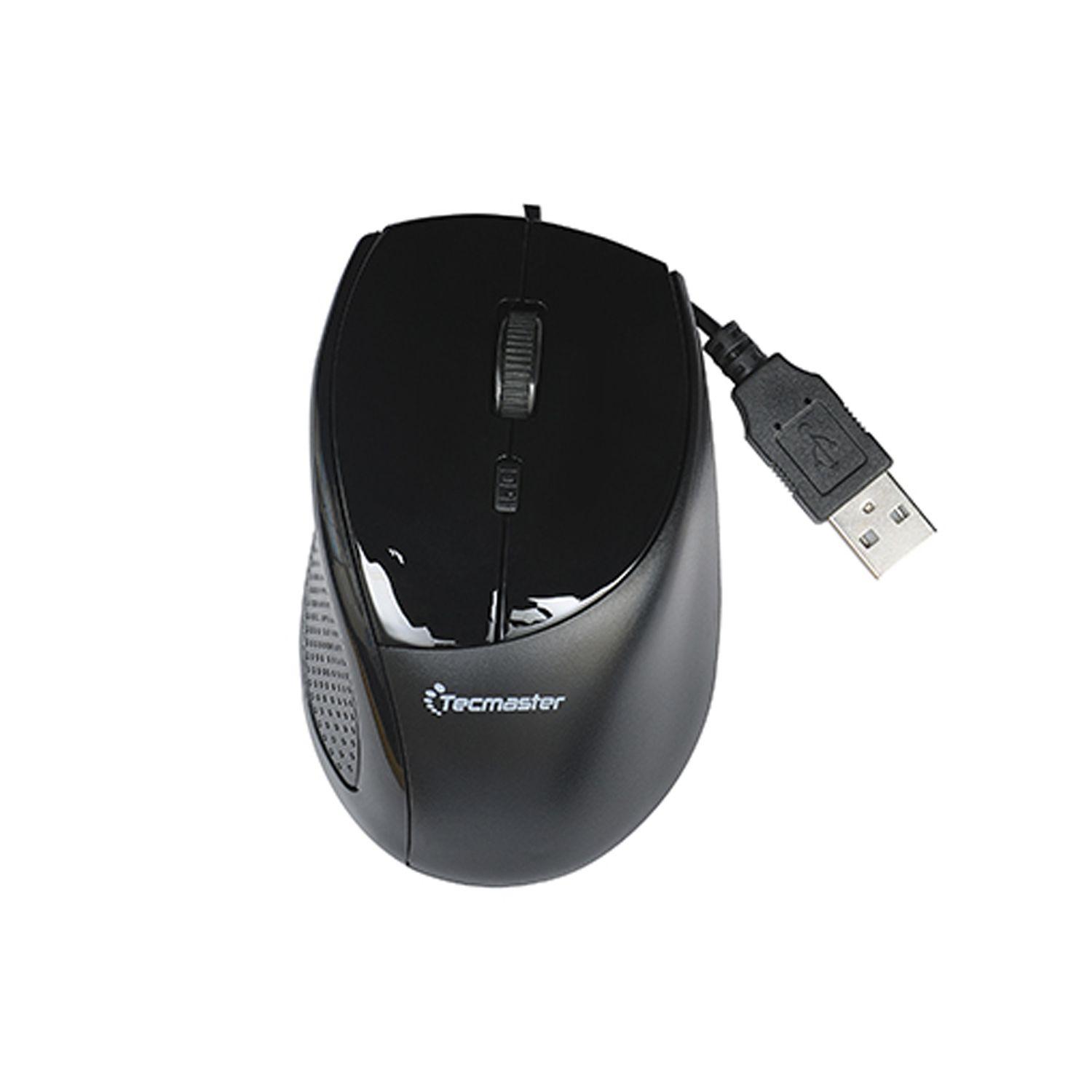 Mouse Cableado DPI Ajustable TM-MO360 Negro - Crazygames-0