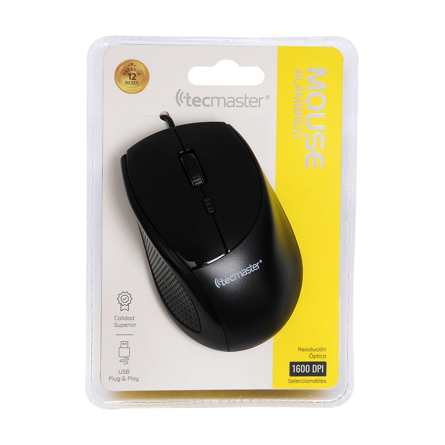 Mouse Cableado DPI Ajustable TM-MO360 Negro - Crazygames-2