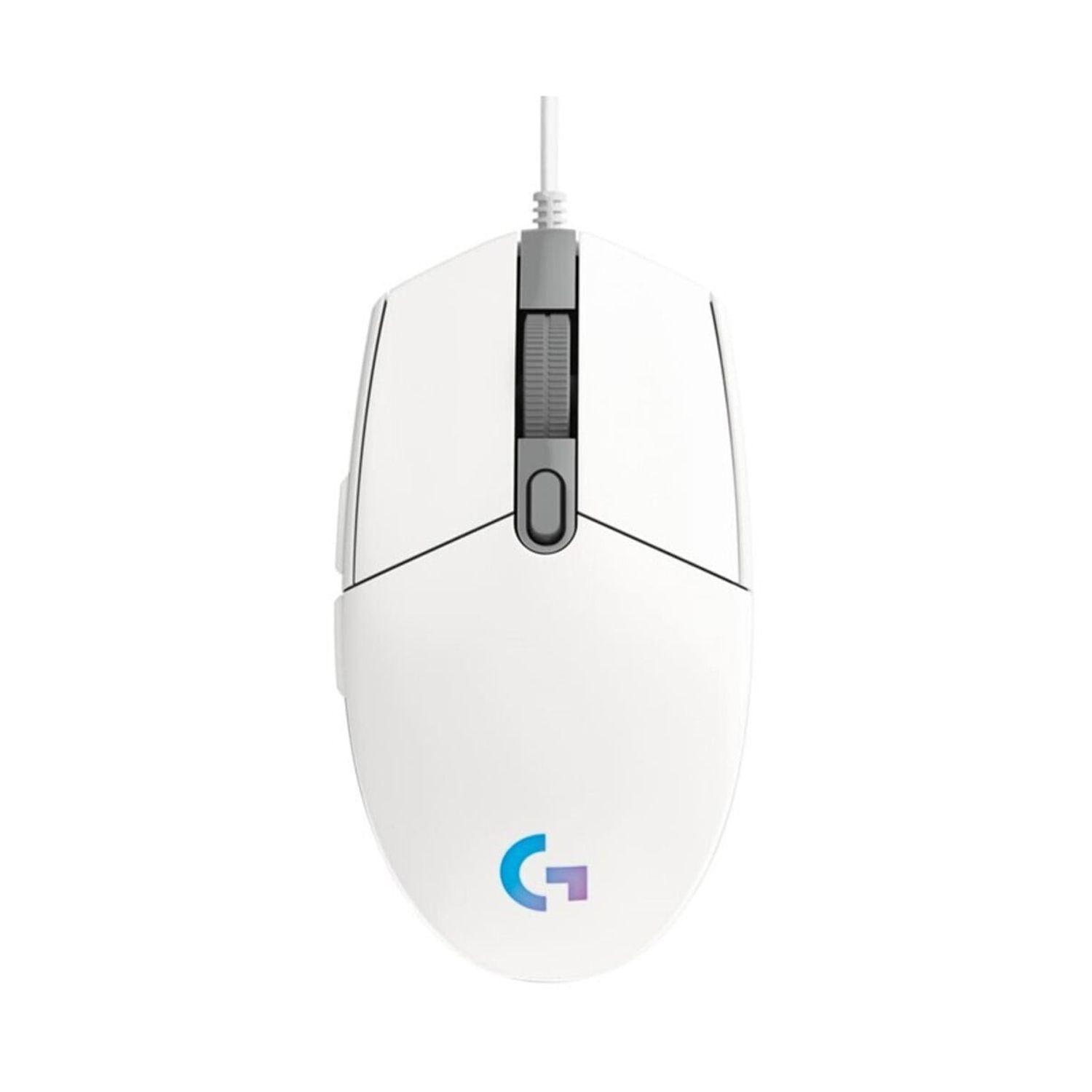 Mouse Gamer Logitech G203 Lightsync White-1