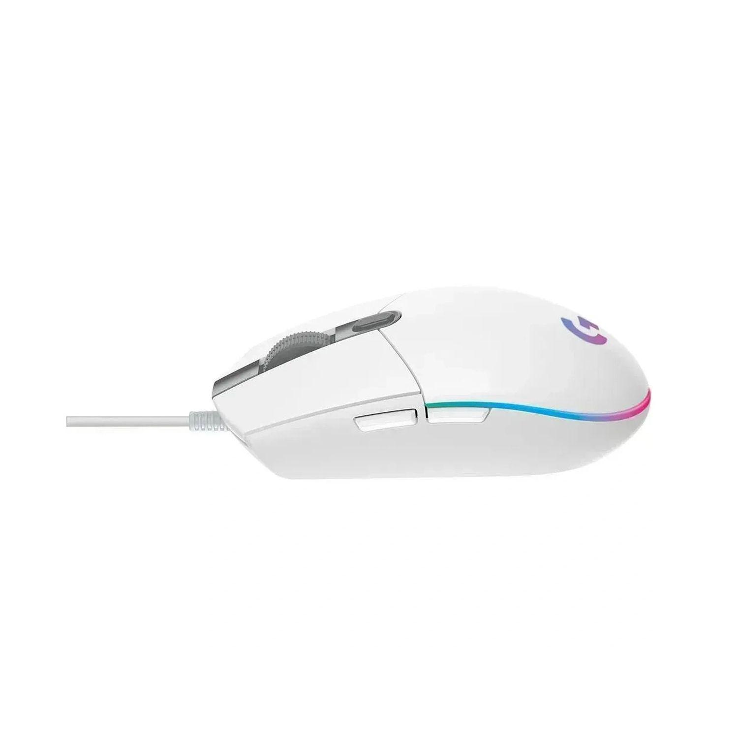 Mouse Gamer Logitech G203 Lightsync White-2