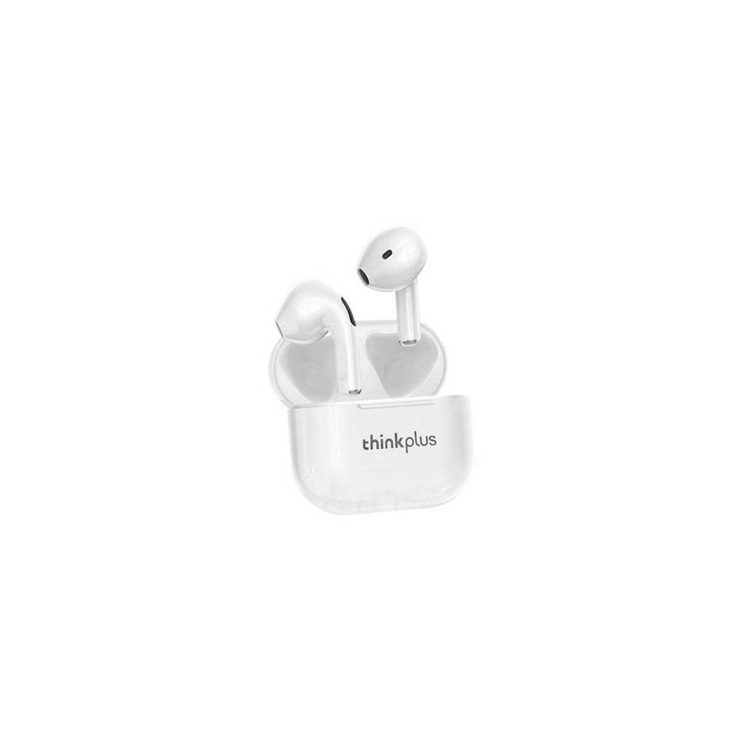 Audifono Bluetooth 5.0 Lenovo LP40 White - Crazygames-0
