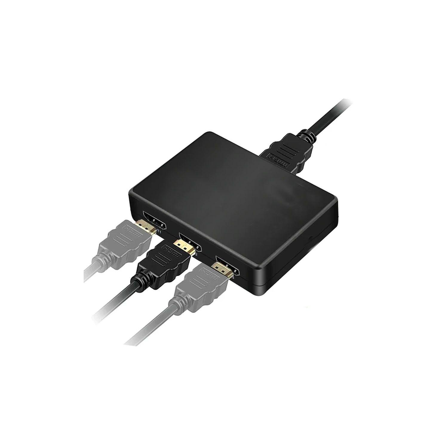 Switch Hdmi 4k 3x1 Con Control Remoto TL339 - Crazygames-1