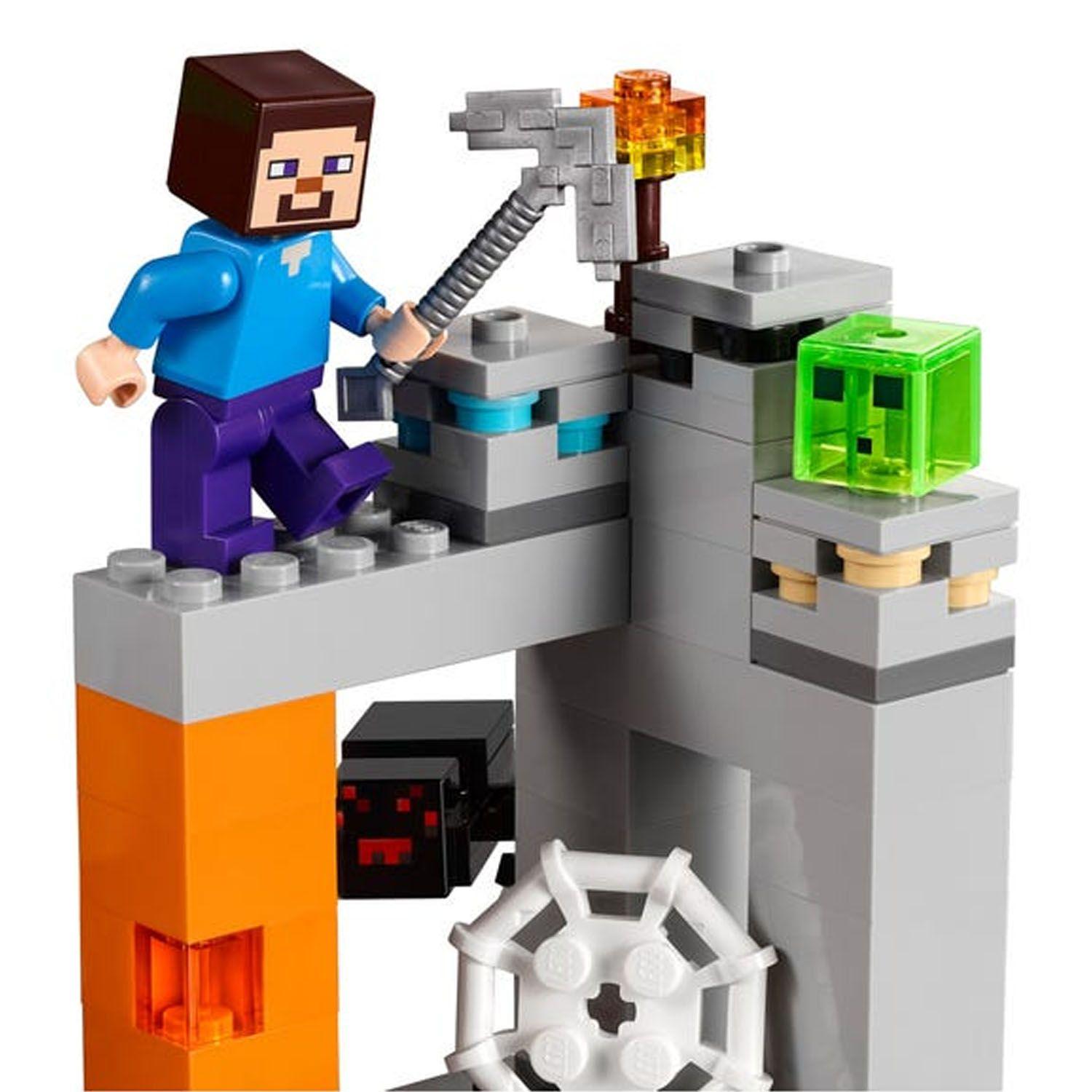 Lego Minecraft La Mina Abandonada 21166 - Crazygames-2