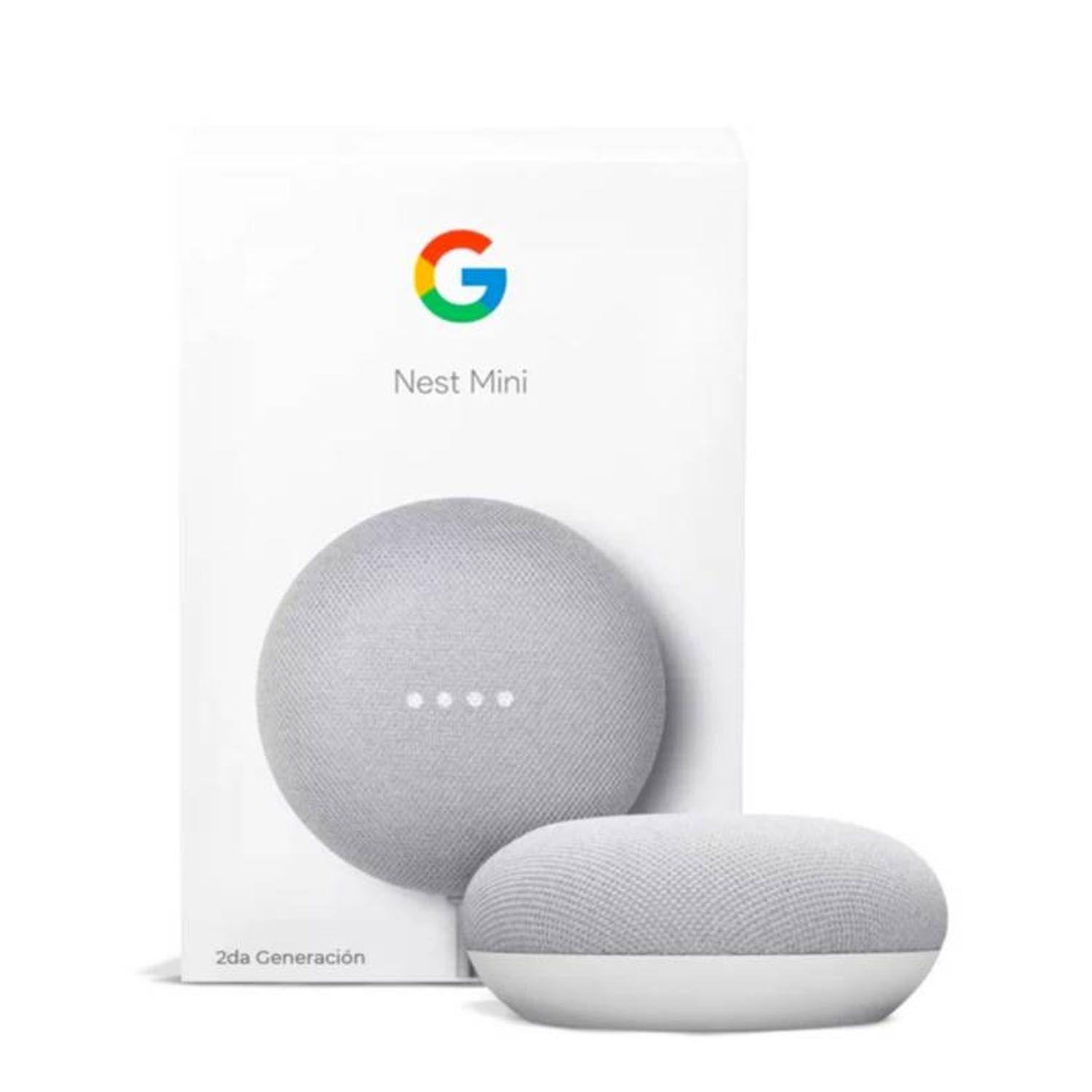 Google Nest Mini 2DA Gen Asistente de voz CHALK - Crazygames-1