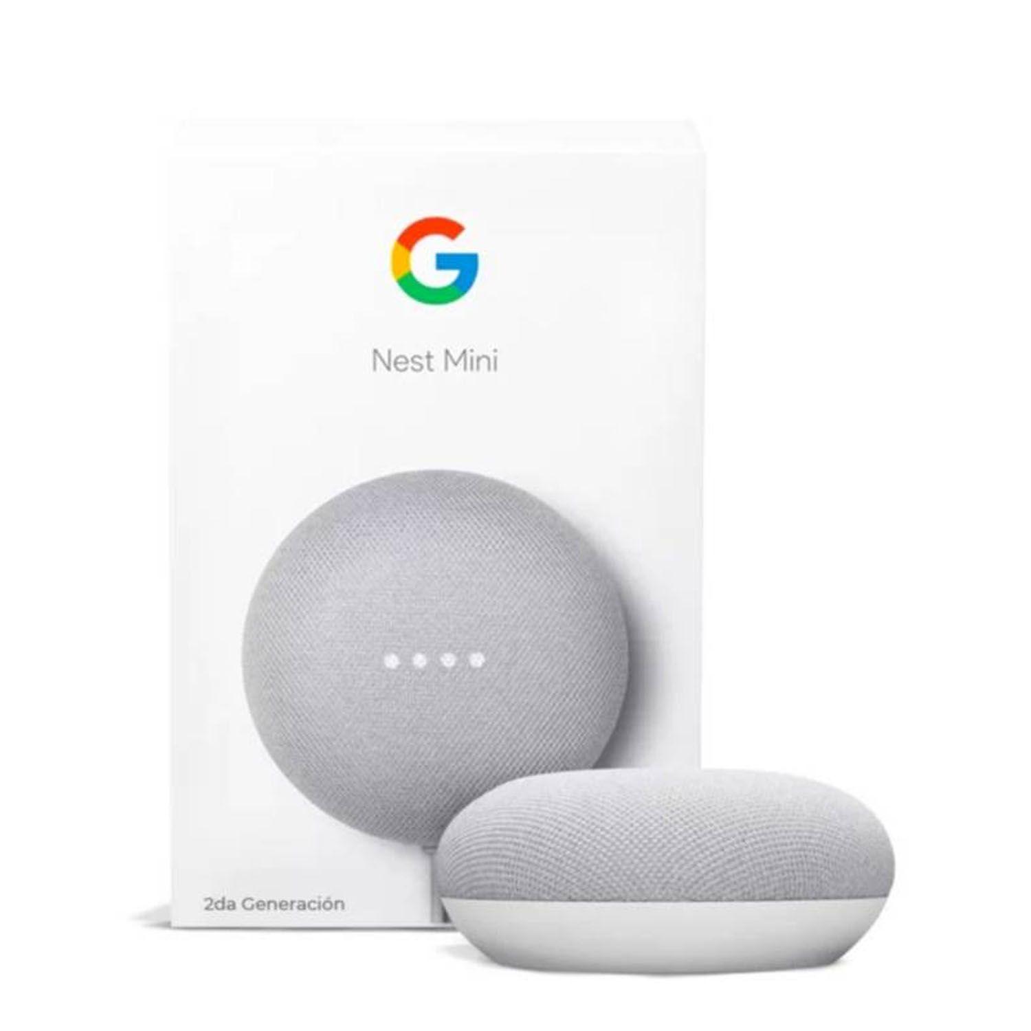 Google Nest Mini 2DA Gen Asistente de voz CHALK - Crazygames-0