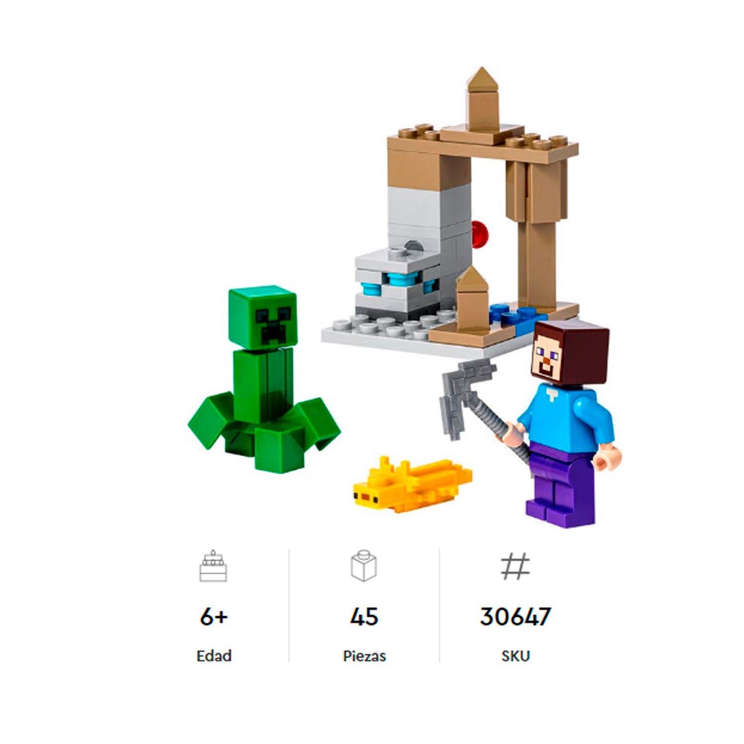 Lego Minecraft La Cueva Karstica 30647 - Crazygames-4