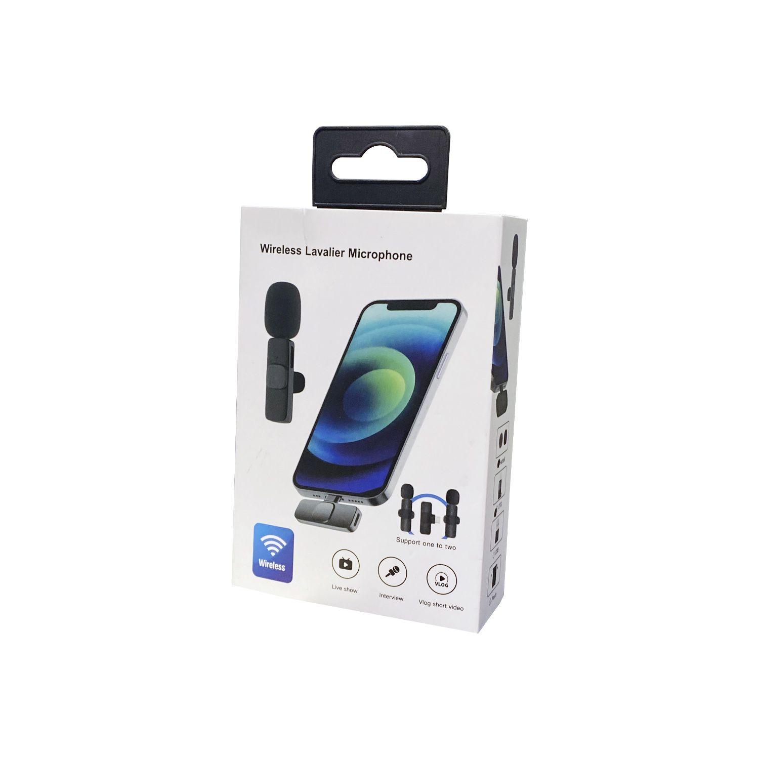 Pack Microfono Lavalier Inalambrico Tipo-c Android / ios-2