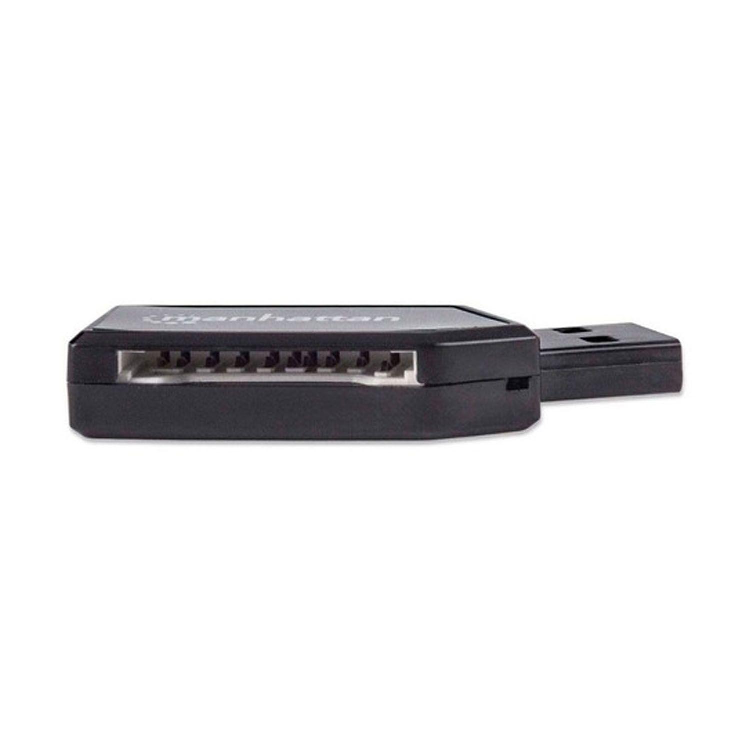 Manhattan Mini Lector De Tarjetas Usb 2.0 - Crazygames-1