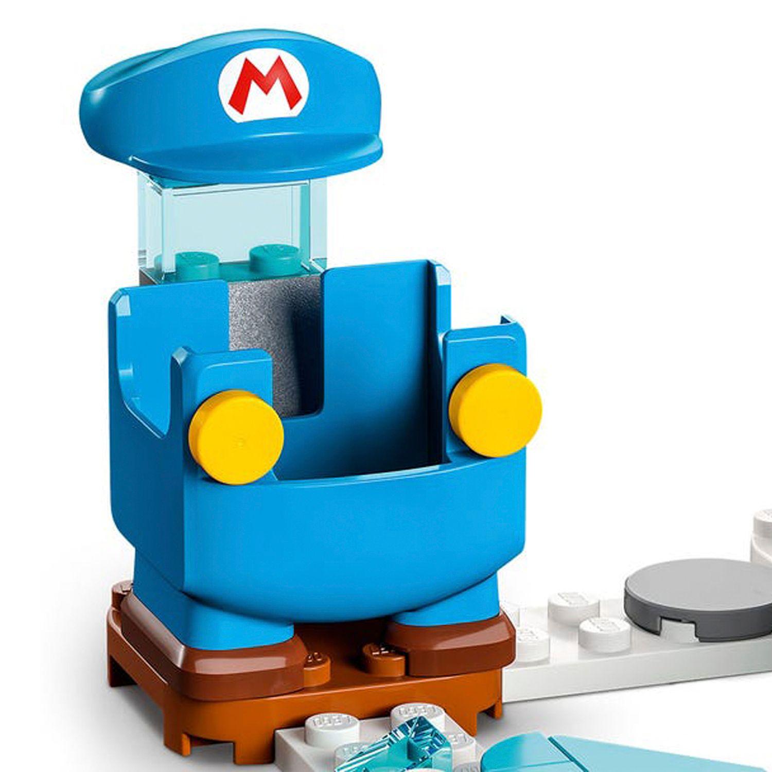 Lego Traje de Mario de Hielo y Mundo Helado 71415 Crazygames-4