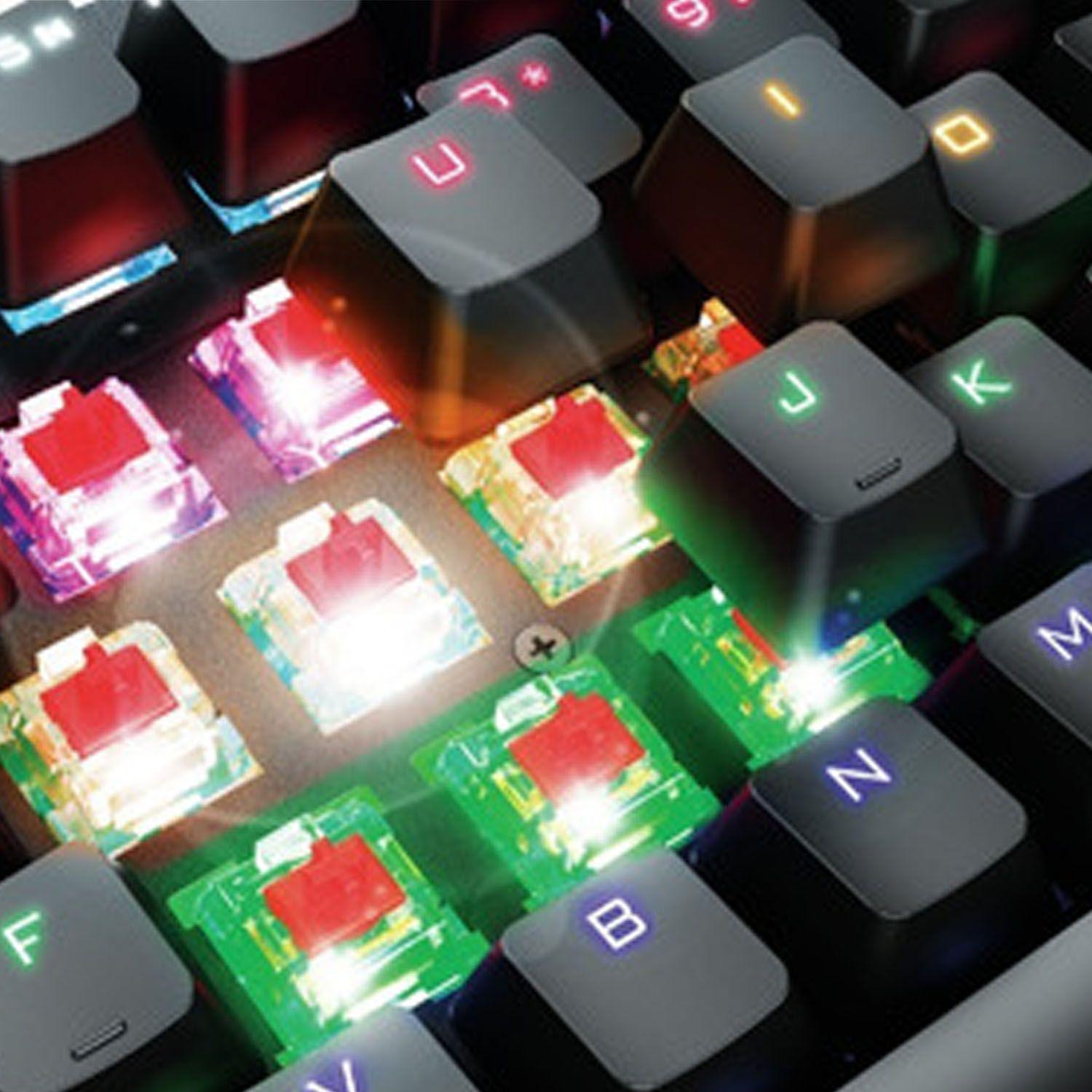 Teclado Gamer Mecanico Trust Mazz Gxt 863 Switch Red-5