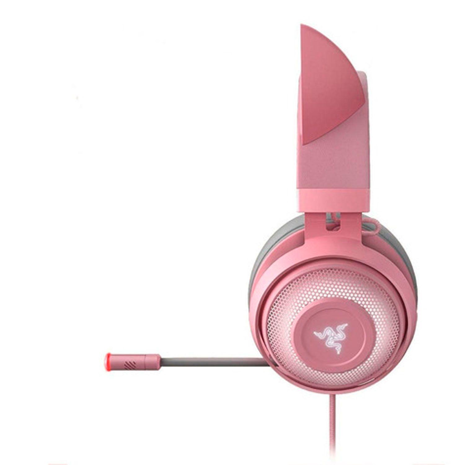 Audífonos Gamer Razer Kraken Kitty Quartz Rgb - Crazygames-2