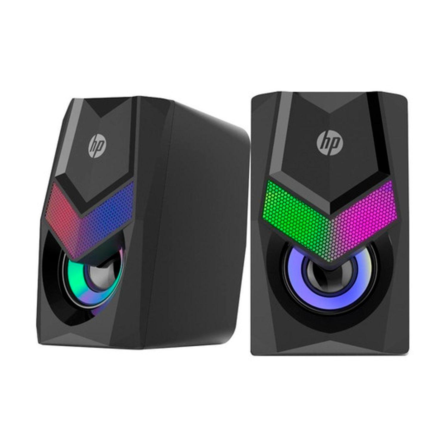 Parlantes Gamer Led Hp Dhe-6000 Pc - Crazygames-0