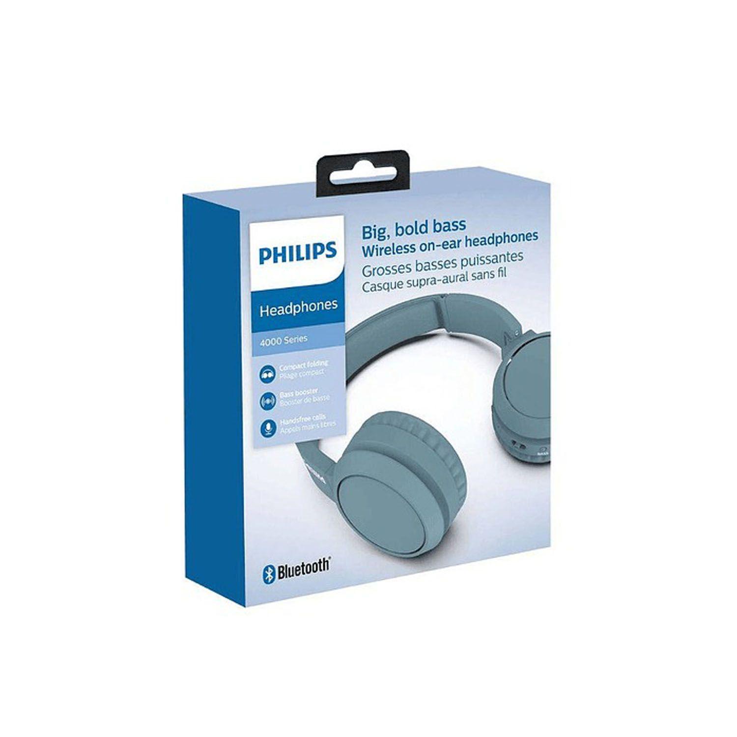 Audífonos Inalámbricos Philips 4000 Series Tah4205 Azul-2
