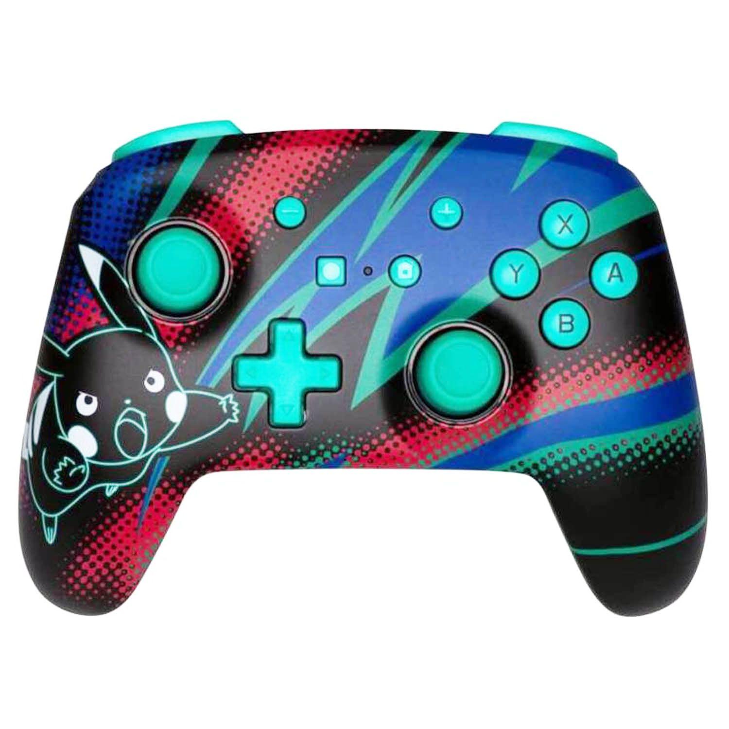 Control Pro Inalambrico switch Pikachu Neo - Crazygames-0