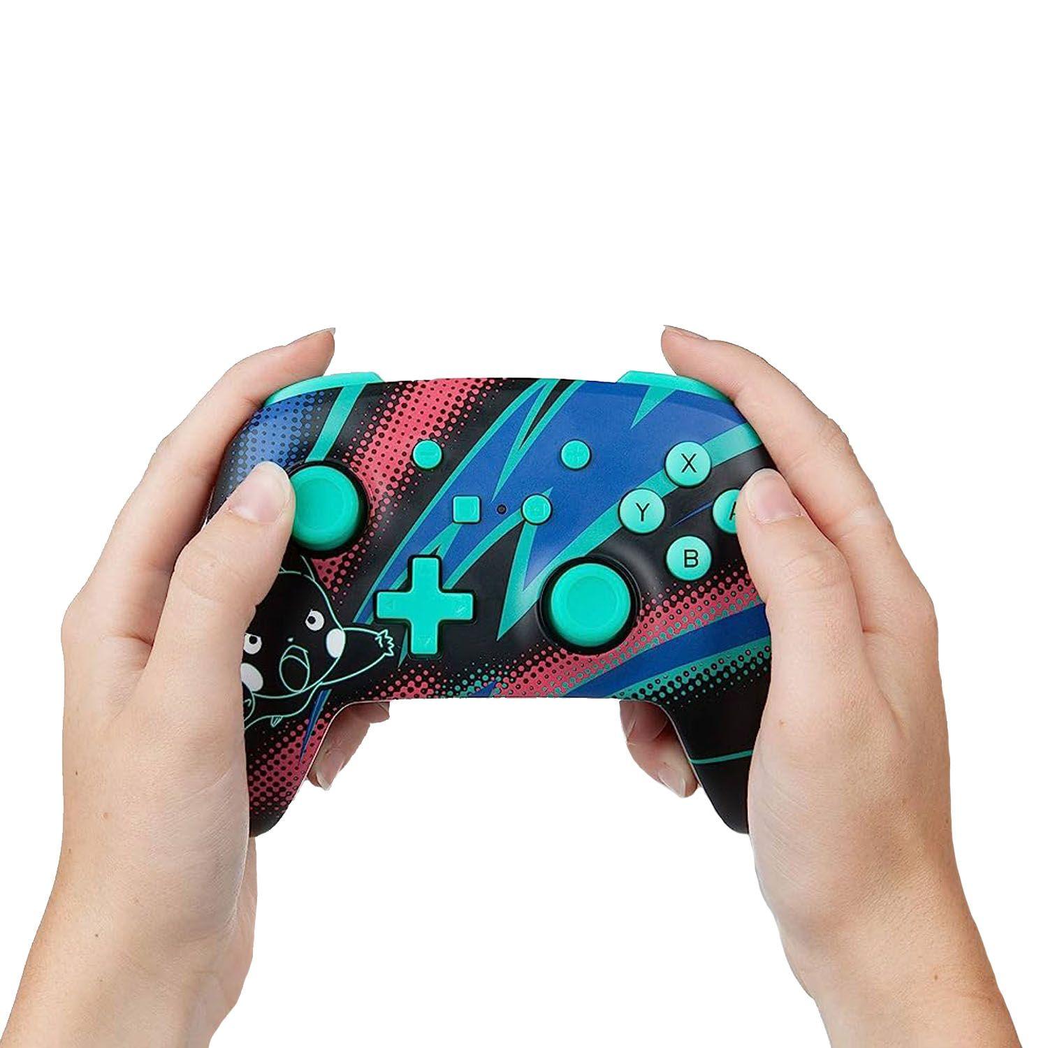 Control Pro Inalambrico switch Pikachu Neo - Crazygames-3