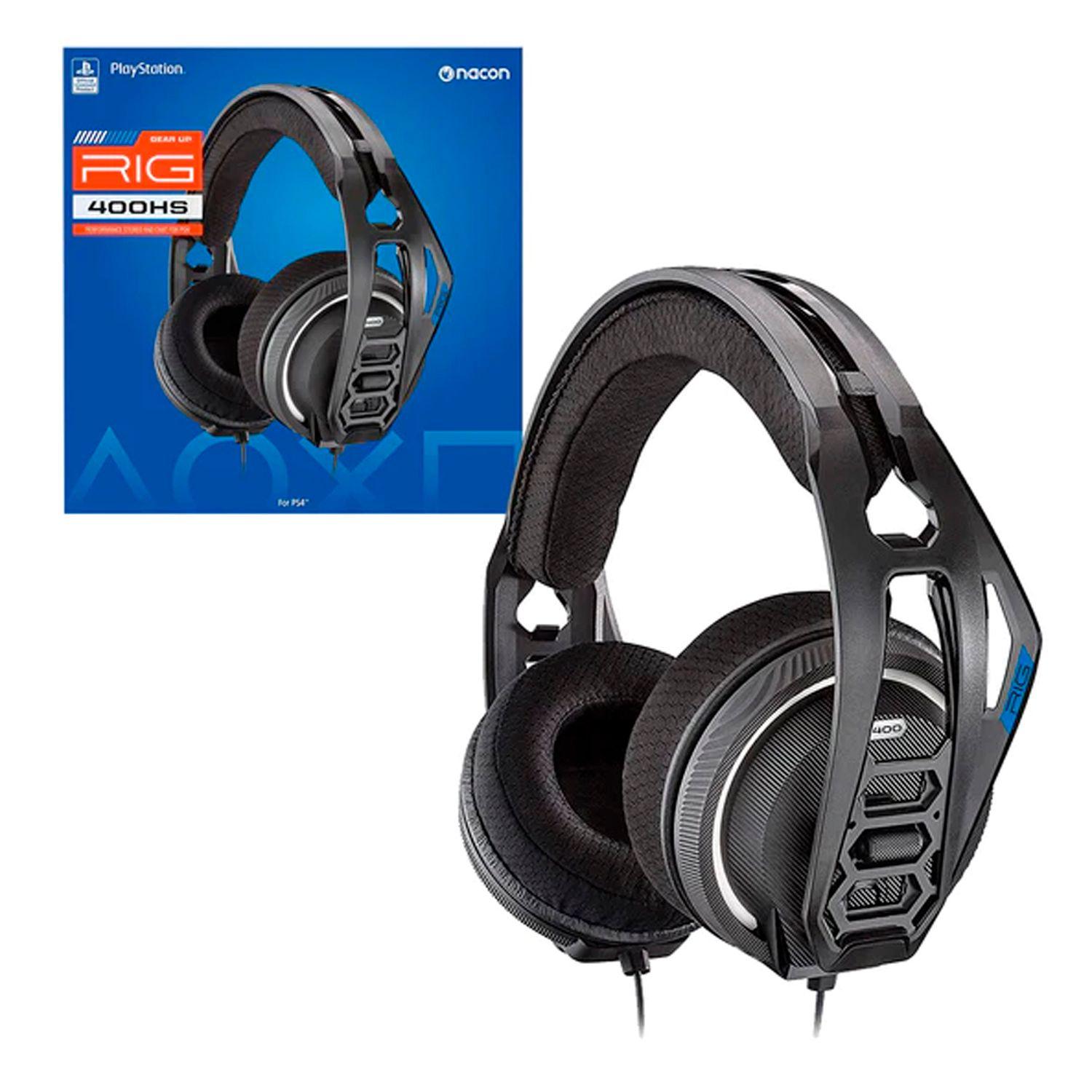 Audifono Gamer RIG 400HS PS4 NEGRO - Crazygames-2