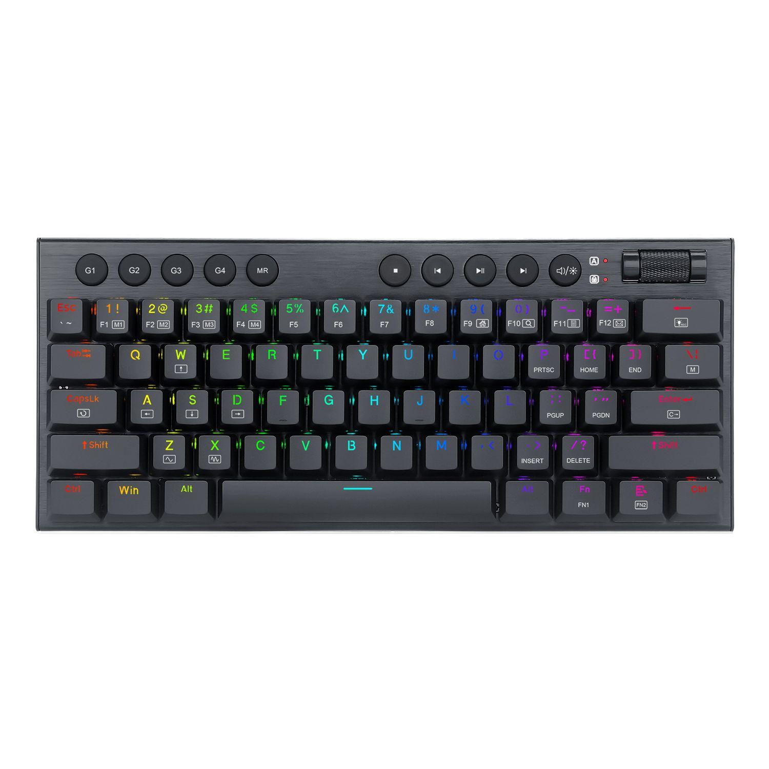 Teclado Mecanico Redragon Horus Mini Pro 60% K632-RGB Negro-0