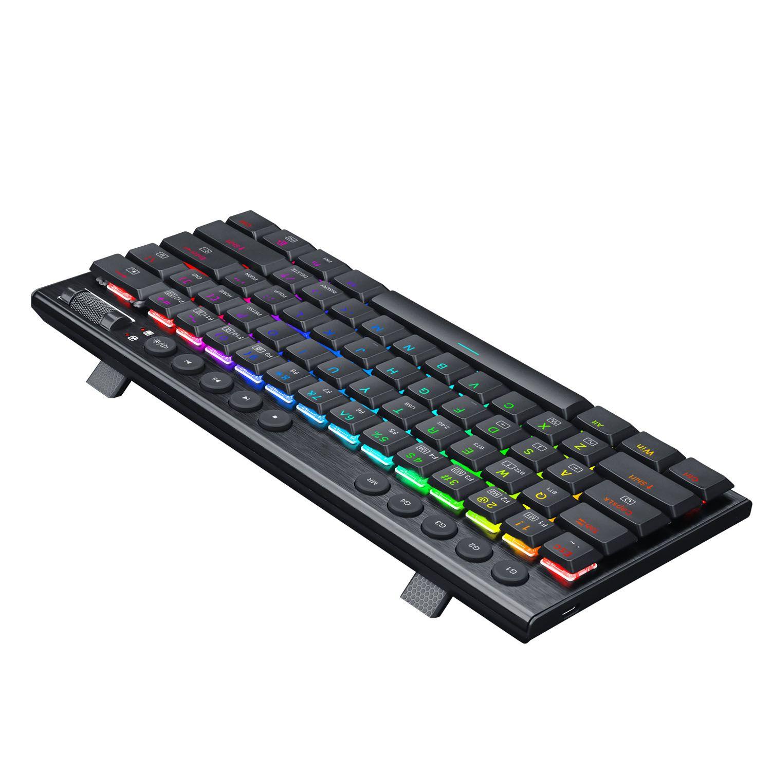 Teclado Mecanico Redragon Horus Mini Pro 60% K632-RGB Negro-3