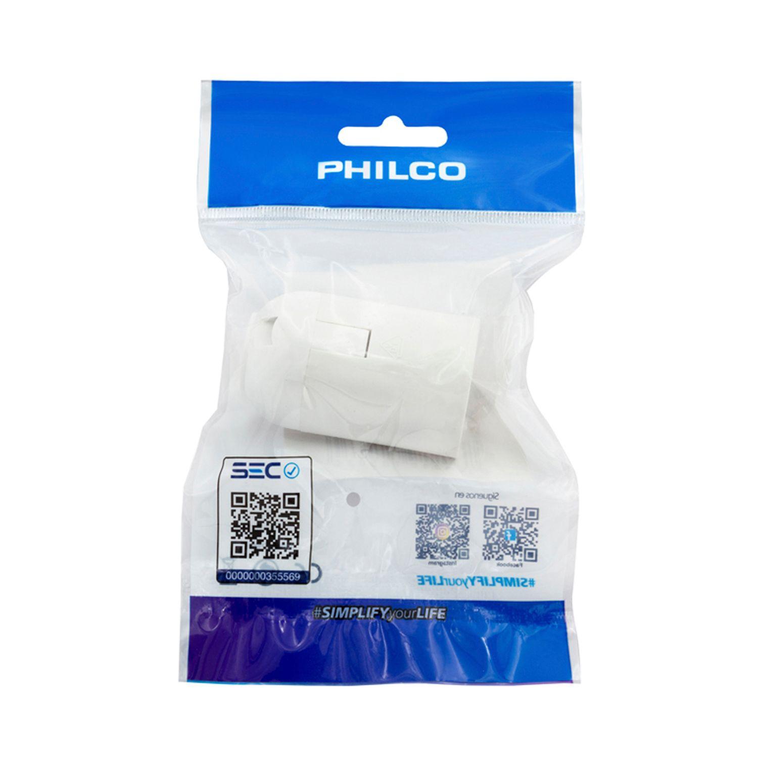 Soquete Lampara Con Rosca Philco E27 250v/10a - Crazygames-1