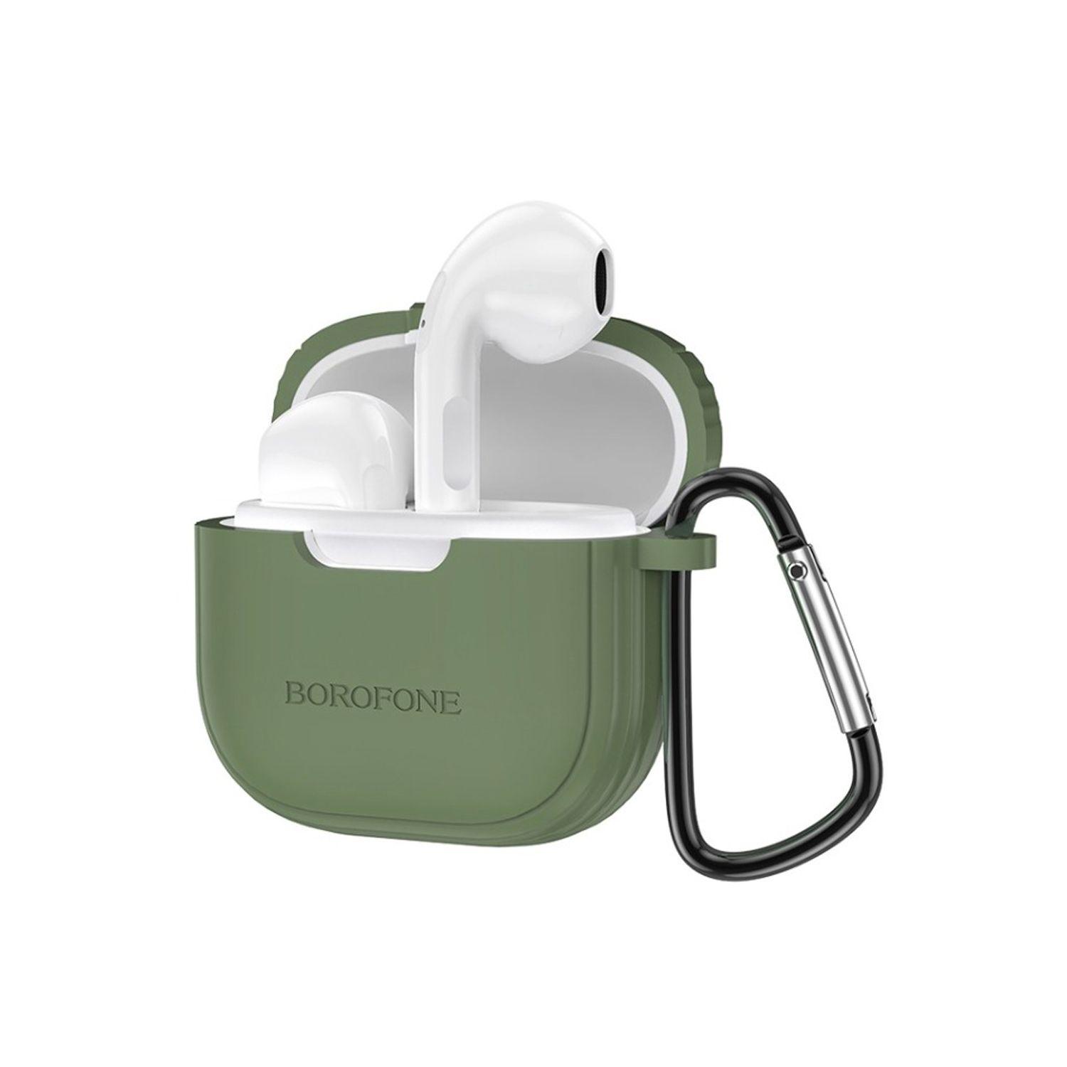 Audífono True Wireless Borofone BW29 Forest Green-0