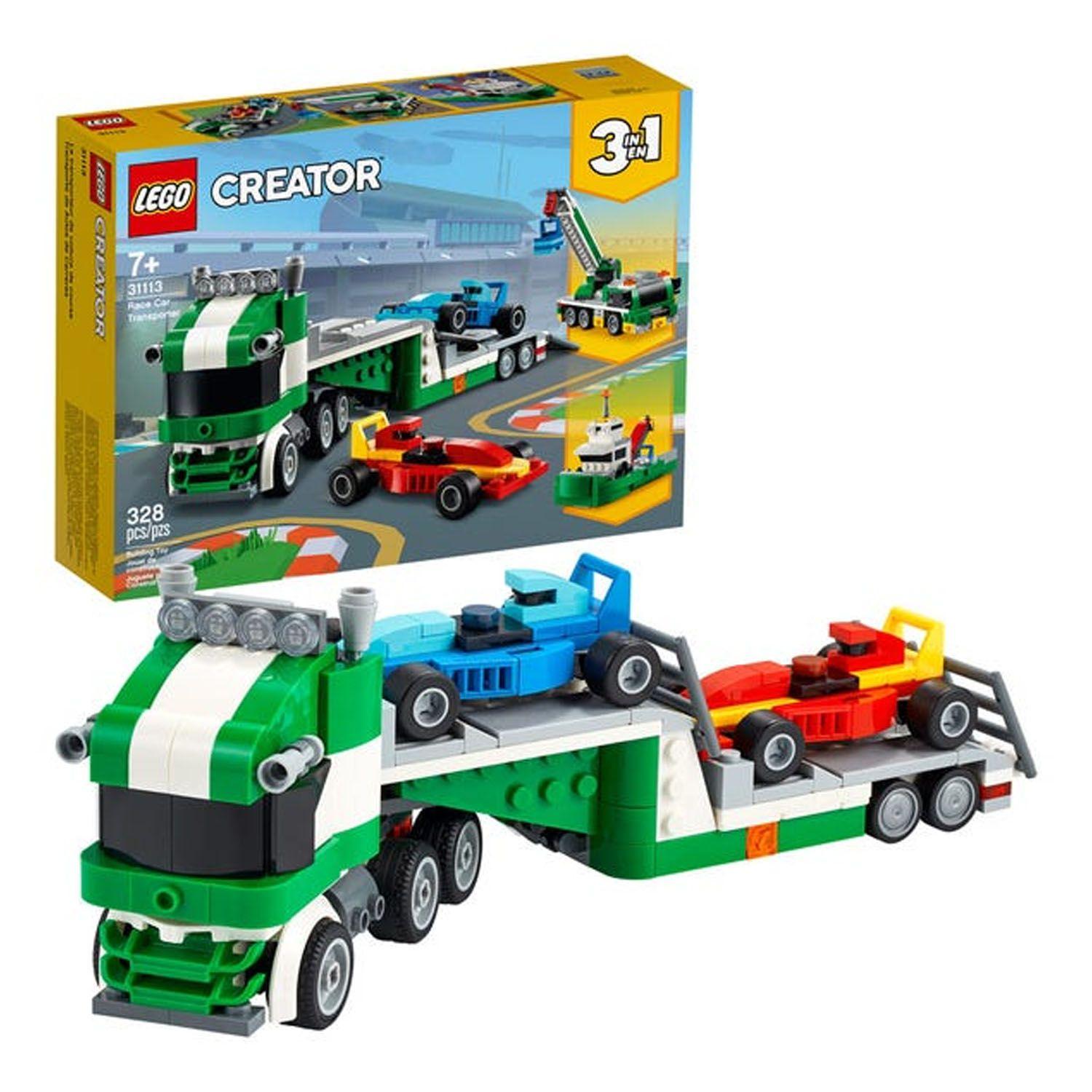 Lego Transporte de Autos de Carreras 31113 - Crazygames-0