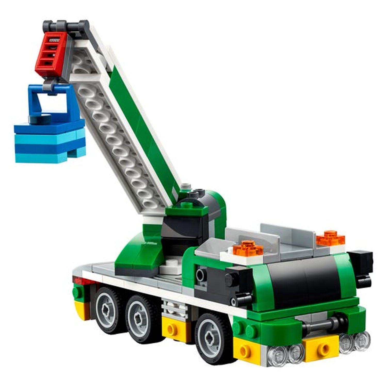 Lego Transporte de Autos de Carreras 31113 - Crazygames-1