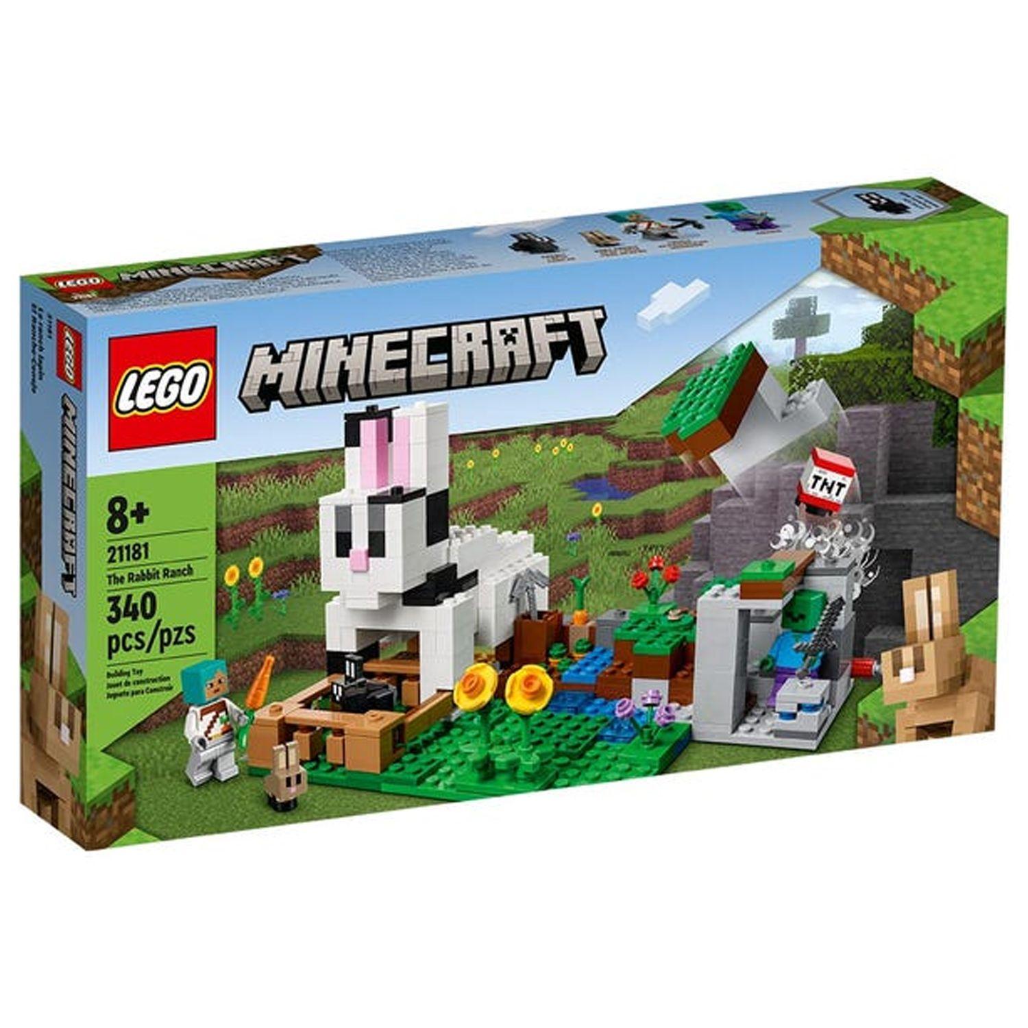 Lego Minecraft El Rancho Conejo 21181 - Crazygames-1