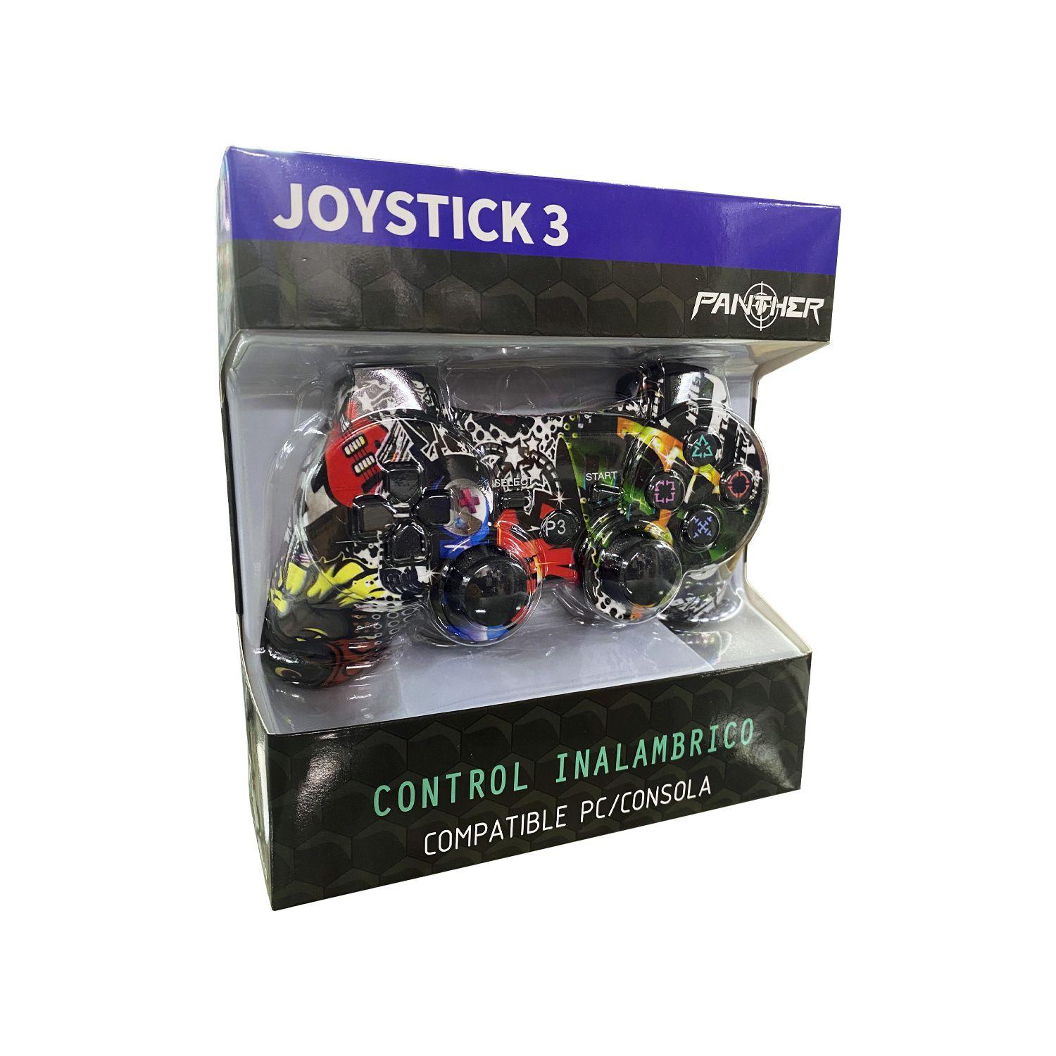 Control Joystick Para Ps3 Panther Grafity + Cable Carga-2