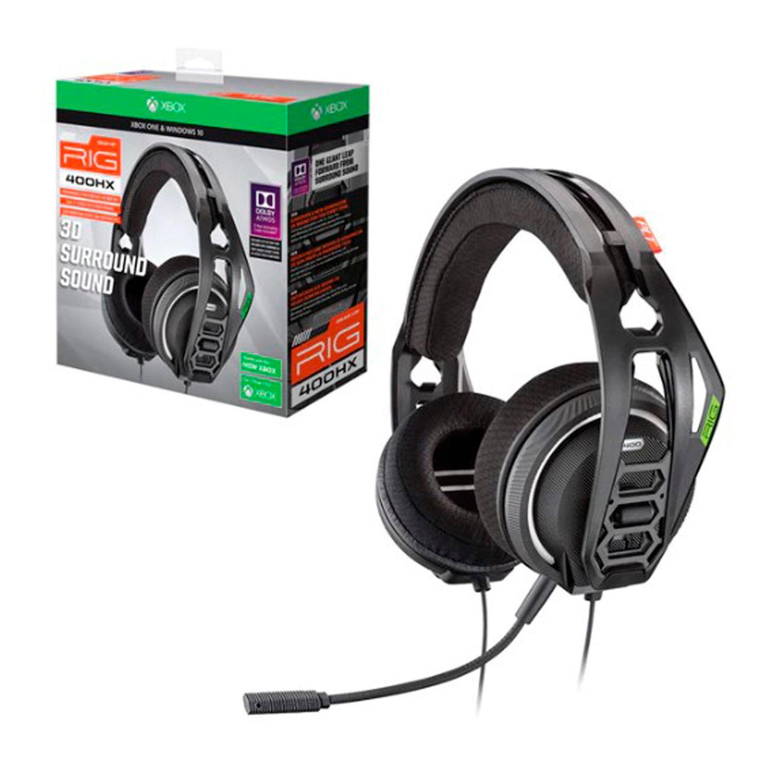Audifono Gamer RIG 400HX Xbox Negro - Crazygames-2
