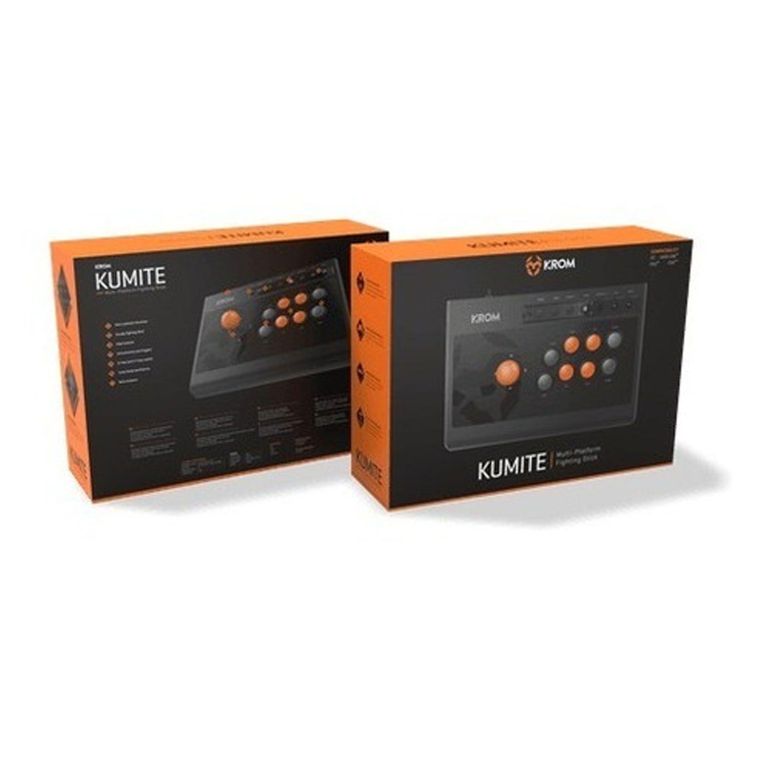 Joystick Multiplataforma Tipo Arcade Krom Kumite- Crazygames-4