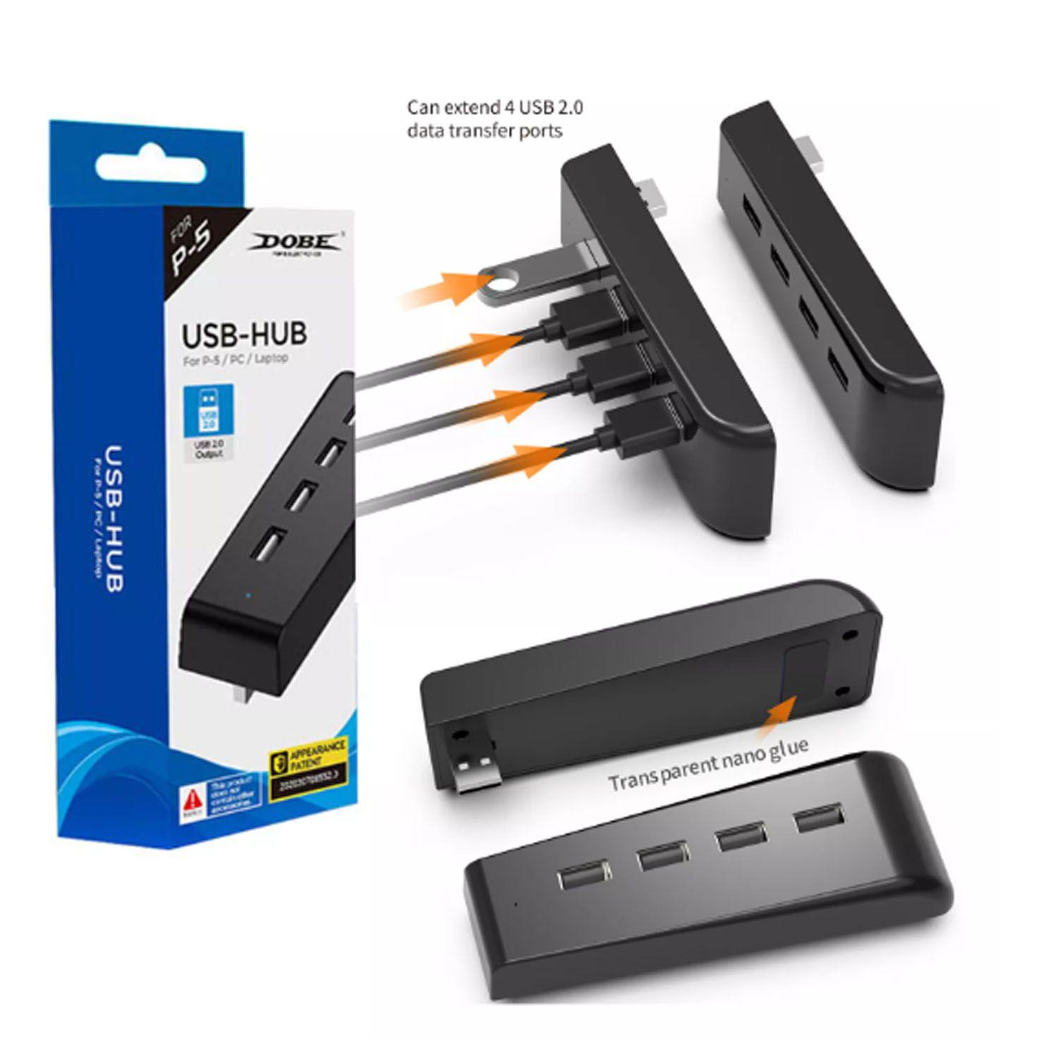 Hub Usb Para Consola PS5 TP5-0576 - Crazygames-0