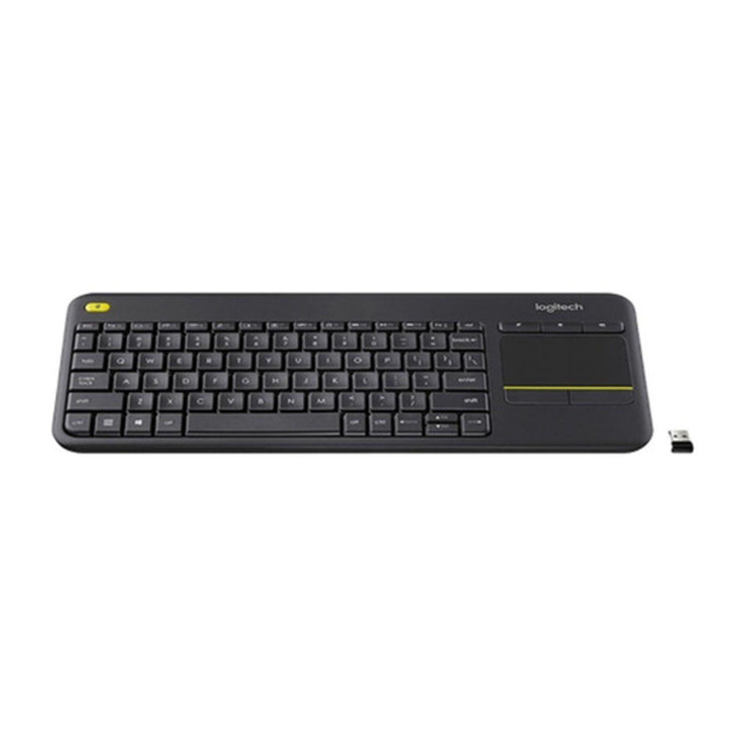 Teclado Inalámbrico Touch Logitech K400 Plus Tv - Crazygames-1