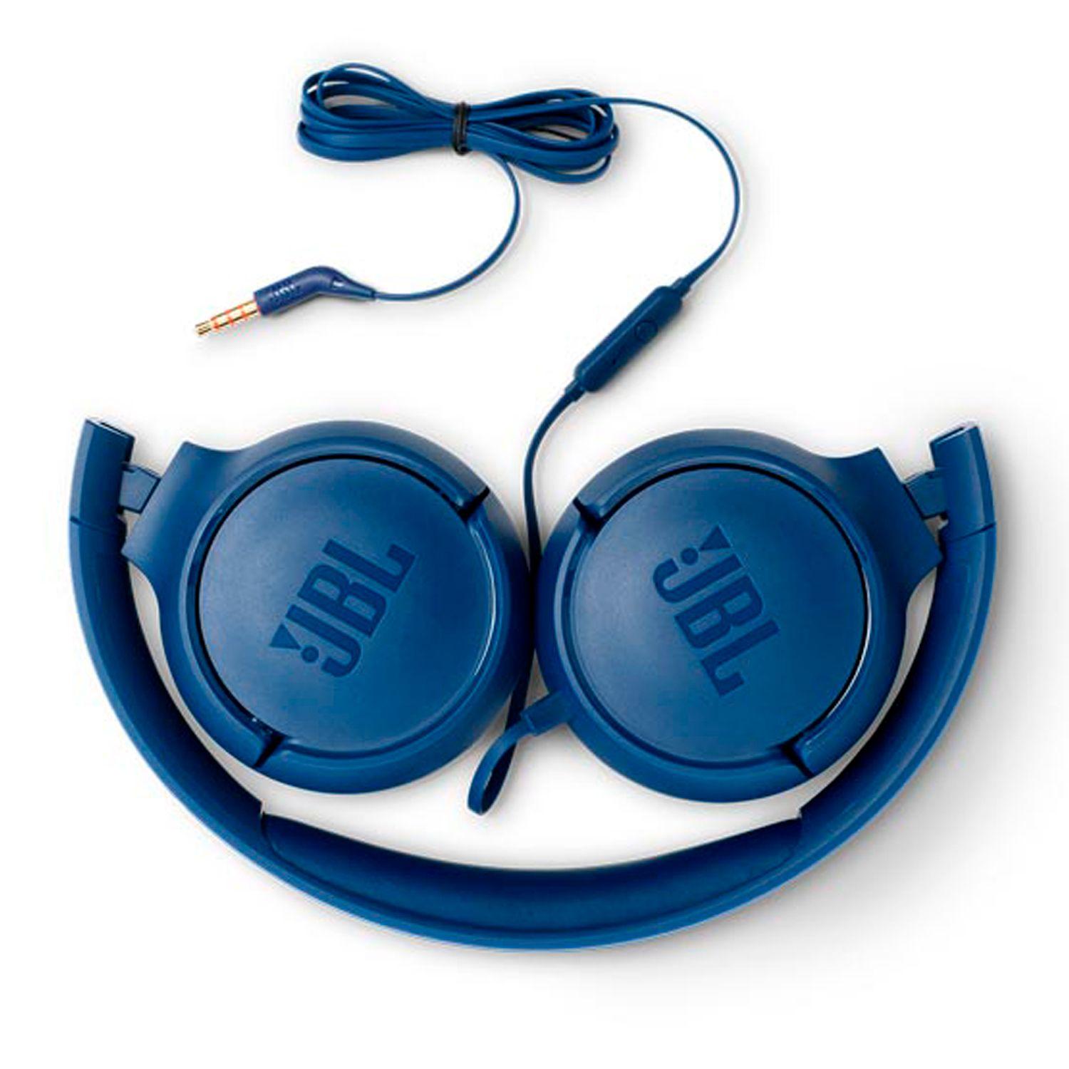 Audifono Con Cable Jbl On-ear Tune 500 Azul - Crazygames-1