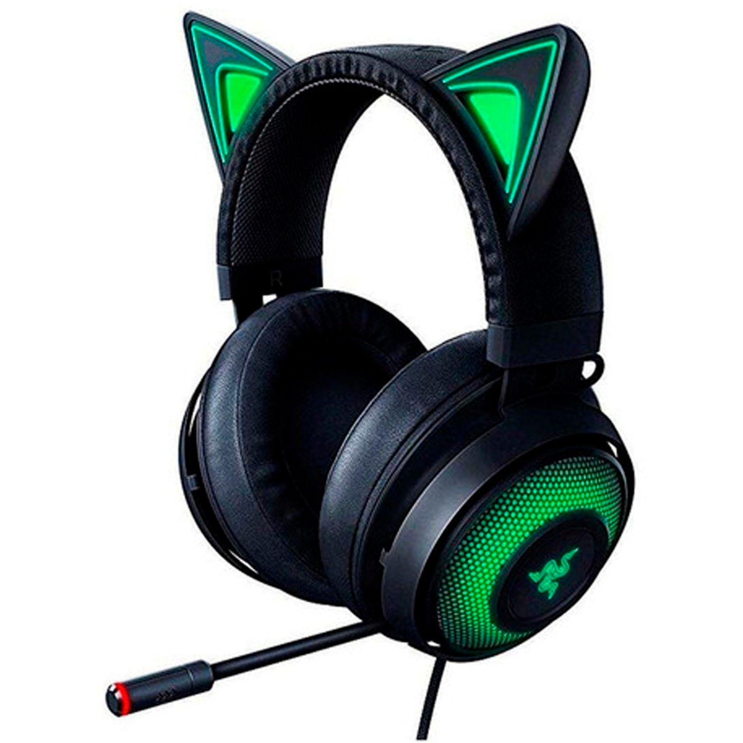 Audífonos Gamer Razer Kraken Kitty Black Rgb - Crazygames-0