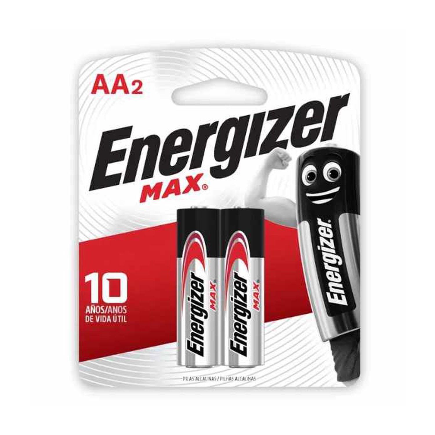 Pilas Alcalinas Energizer AA Blister 2 undiades - Crazygames-0