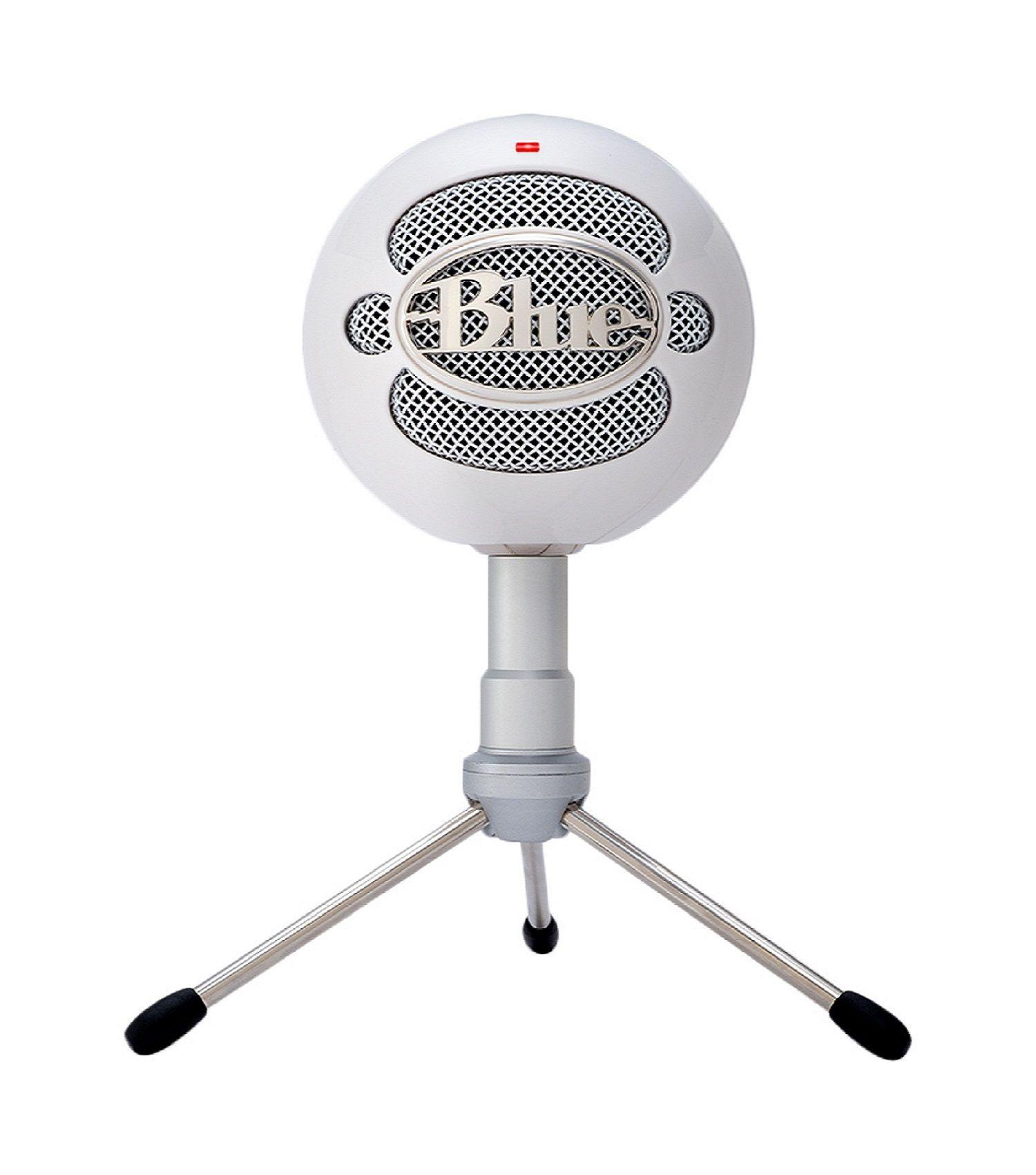 Micrófono Gamer Profesional Blue Snowball Ice White-2