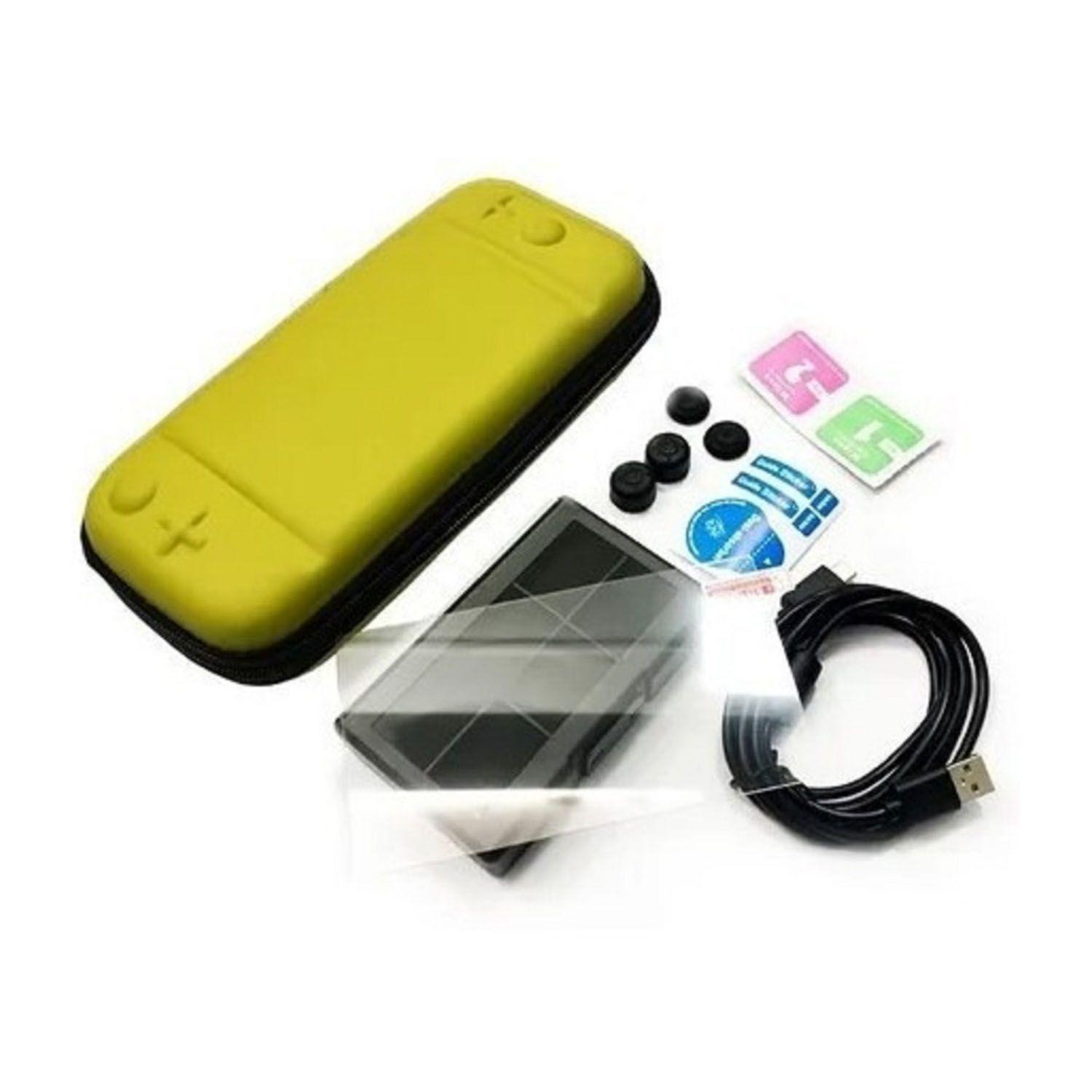 Super Kit 10 en 1 Compatible con Switch Lite - Amarillo-0
