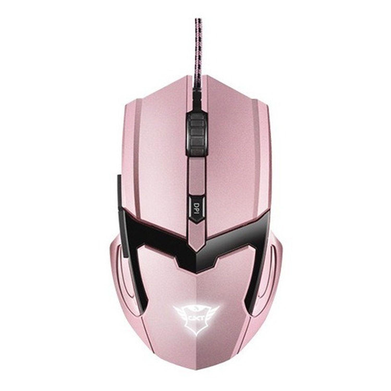 Mouse Gamer Trust Gxt 101p Rosado - Crazygames-0
