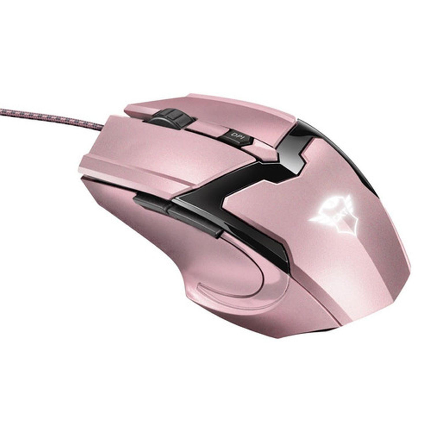 Mouse Gamer Trust Gxt 101p Rosado - Crazygames-1