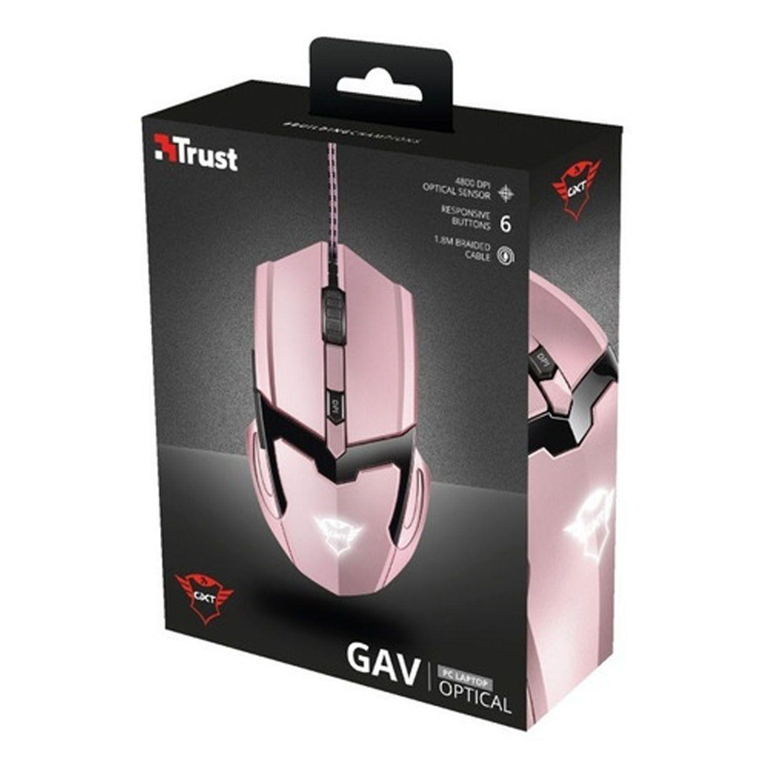 Mouse Gamer Trust Gxt 101p Rosado - Crazygames-2