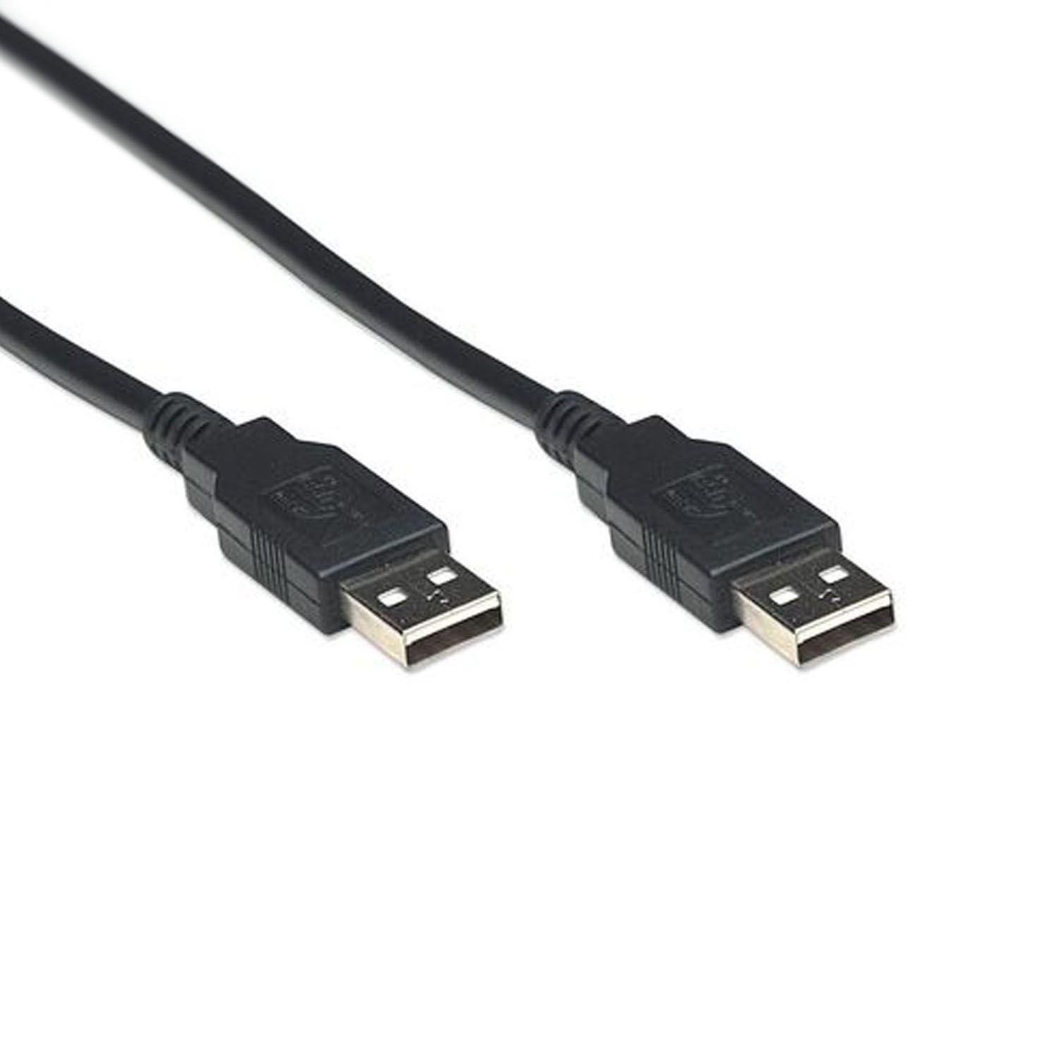 CABLE USB MACHO A USB MACHO 2.0 480MBPS 1.8MTS TM-100524-0