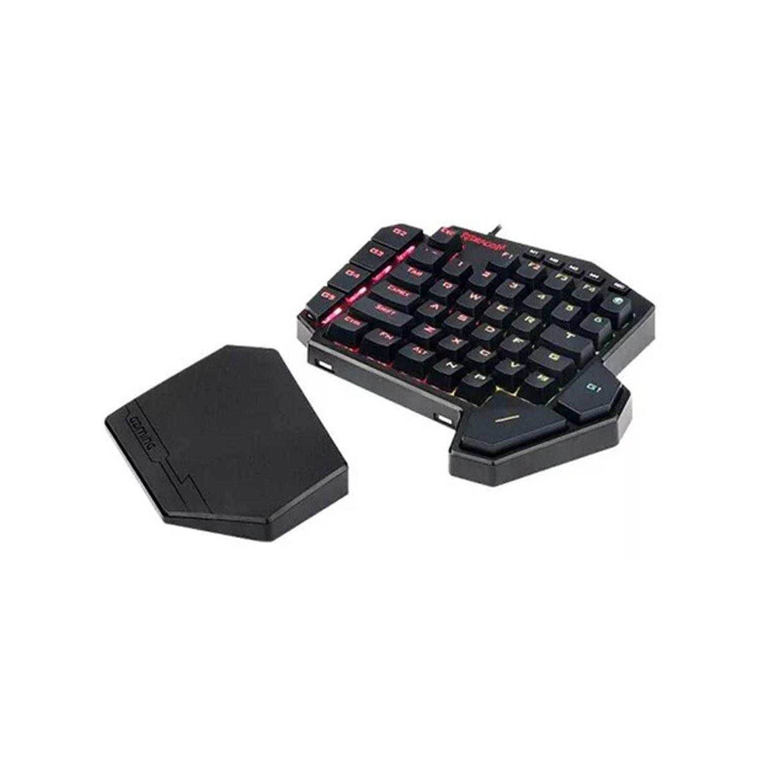 Teclado Mecanico De Una Mano Redragon Diti K585RGB SW Brown-3