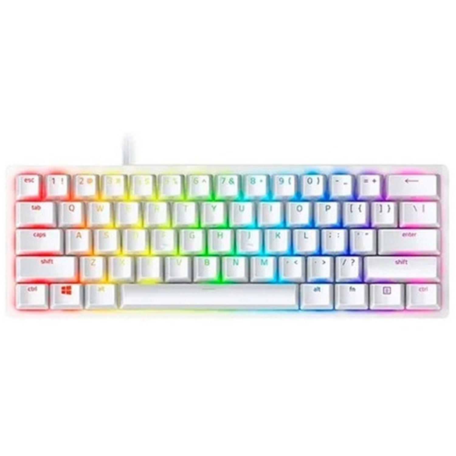 Teclado Mecanico Razer Huntsman Mini White Ingles Sw Purple-0