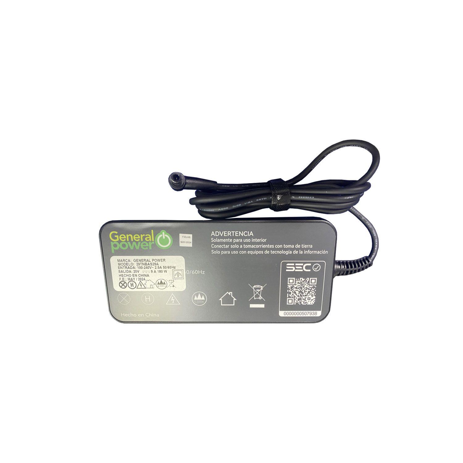 Cargador Universal Para Notebook Gamer Asus 180w 20v 9a-1