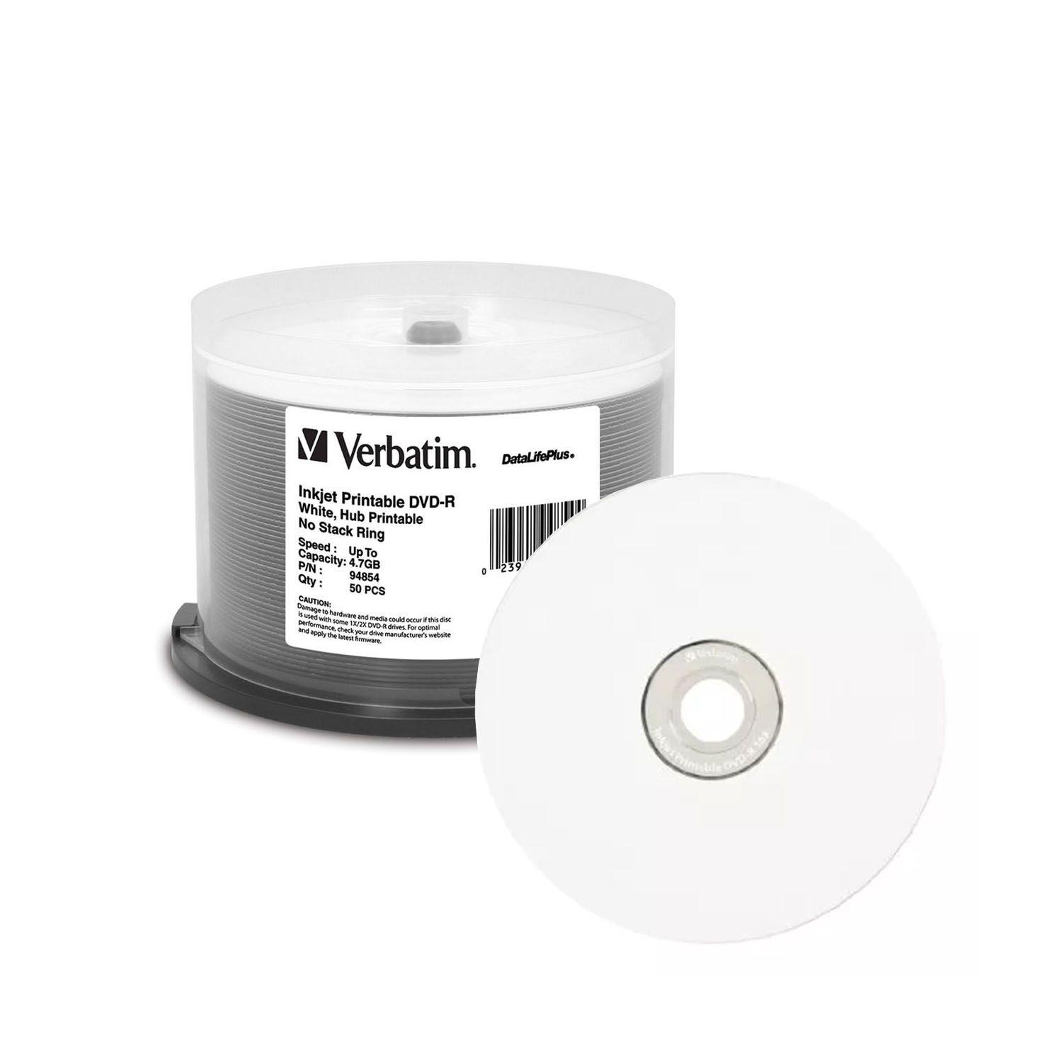 DVD Virgen Torre 50 und. DVD-R  4.7gb Imprimible VERBATIM-0