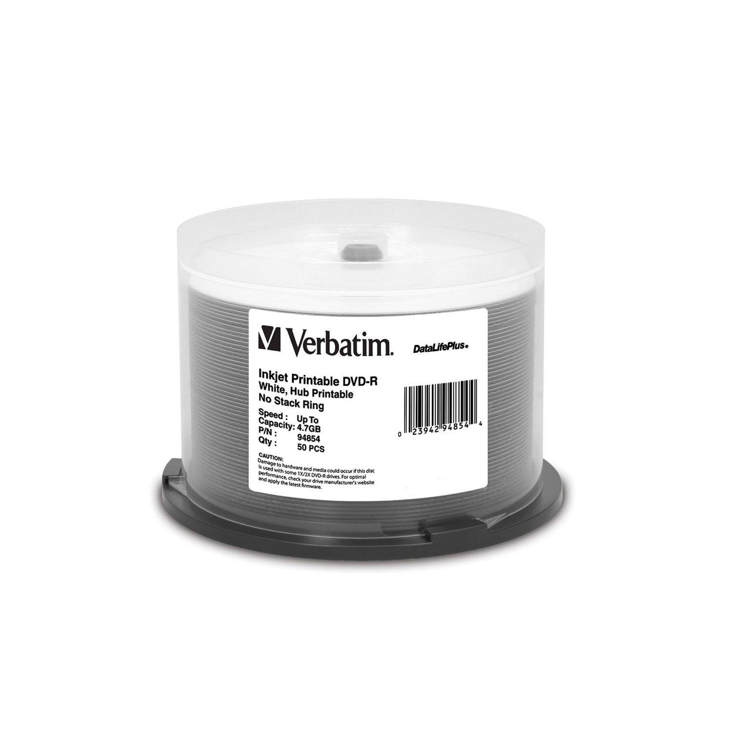 DVD Virgen Torre 50 und. DVD-R  4.7gb Imprimible VERBATIM-1