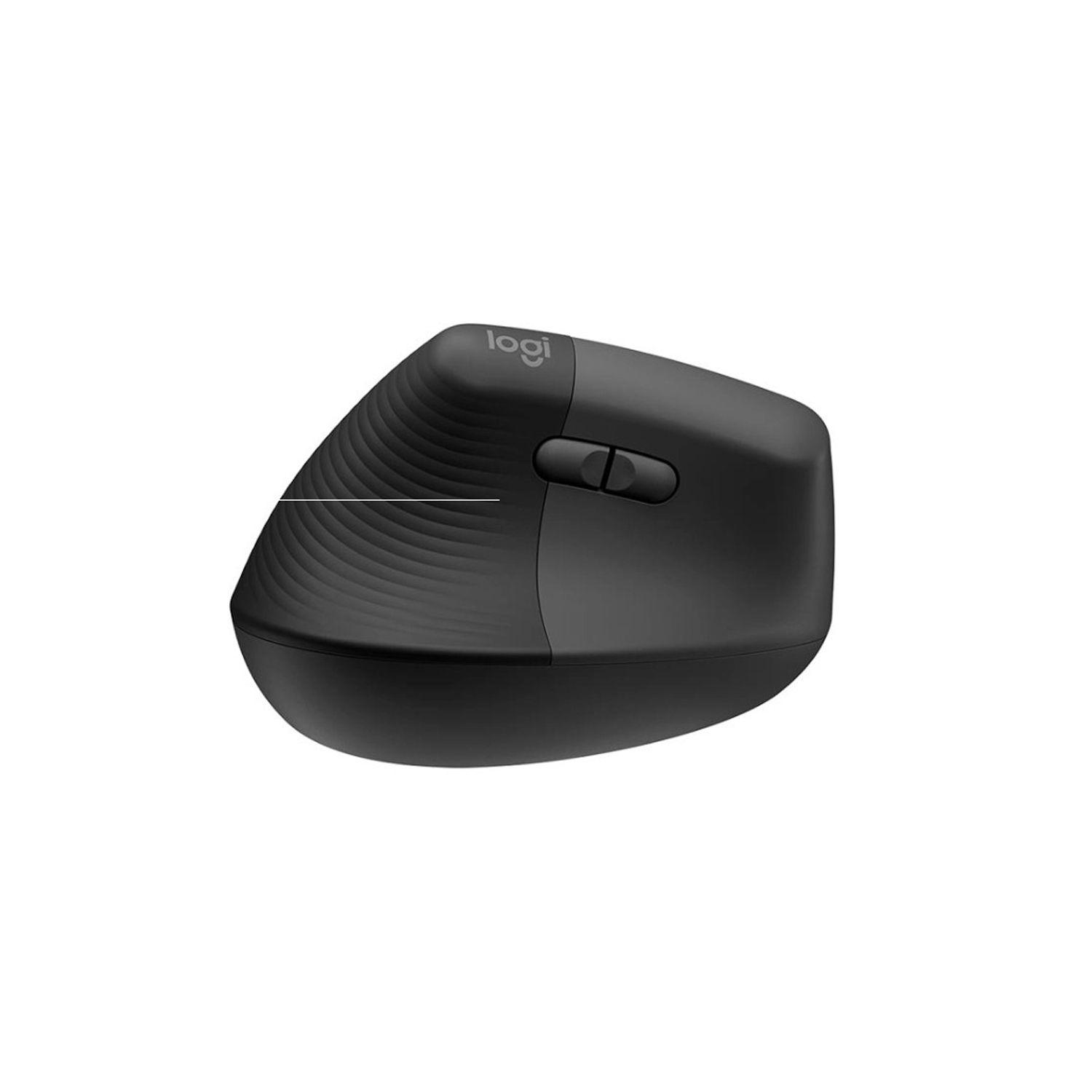 Mouse Para Zurdos Ergonomico Logitech Lift Left Black-1